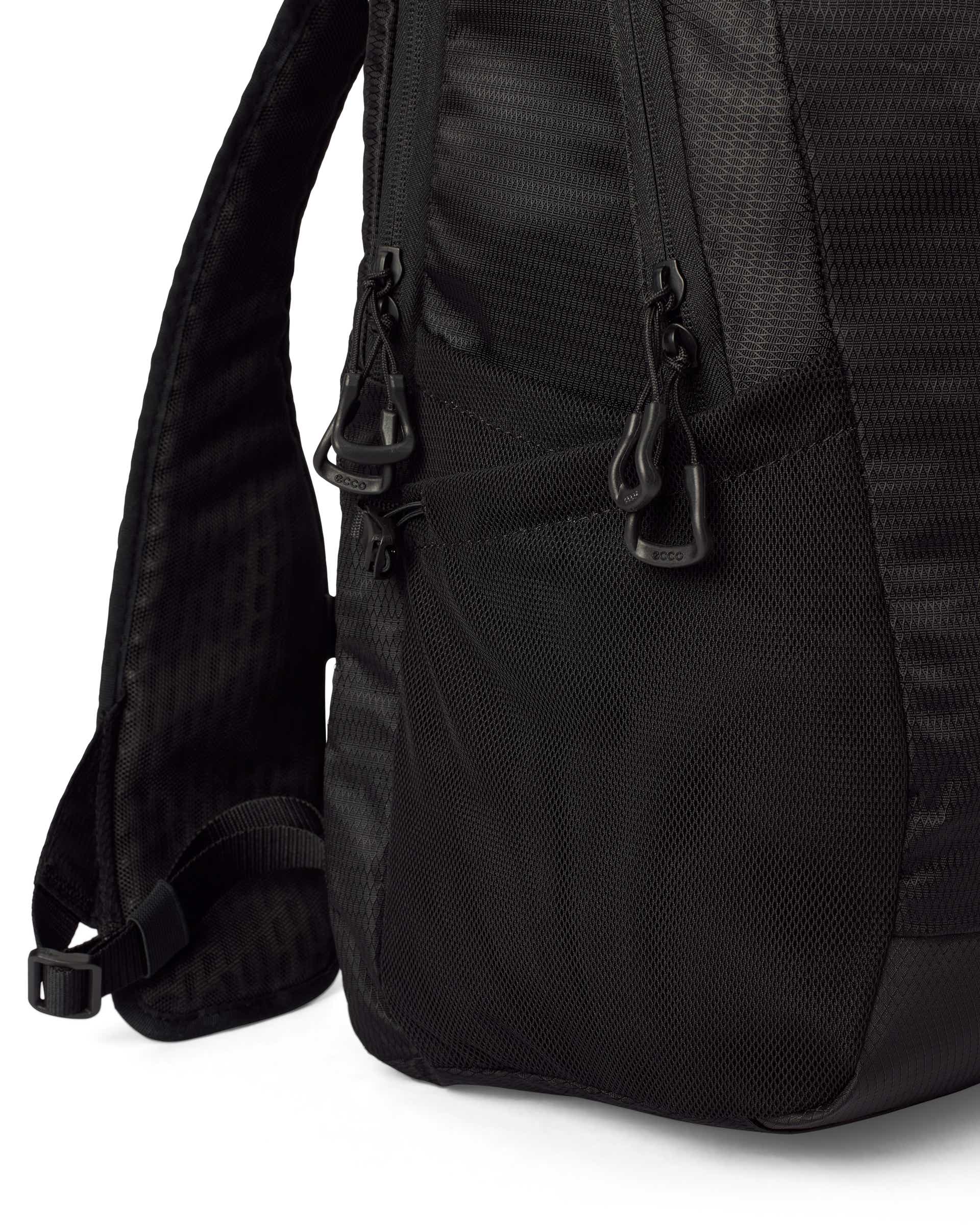 Textilní batoh ECCO® CITY PACK BACKPACK - Černá - Detail-1