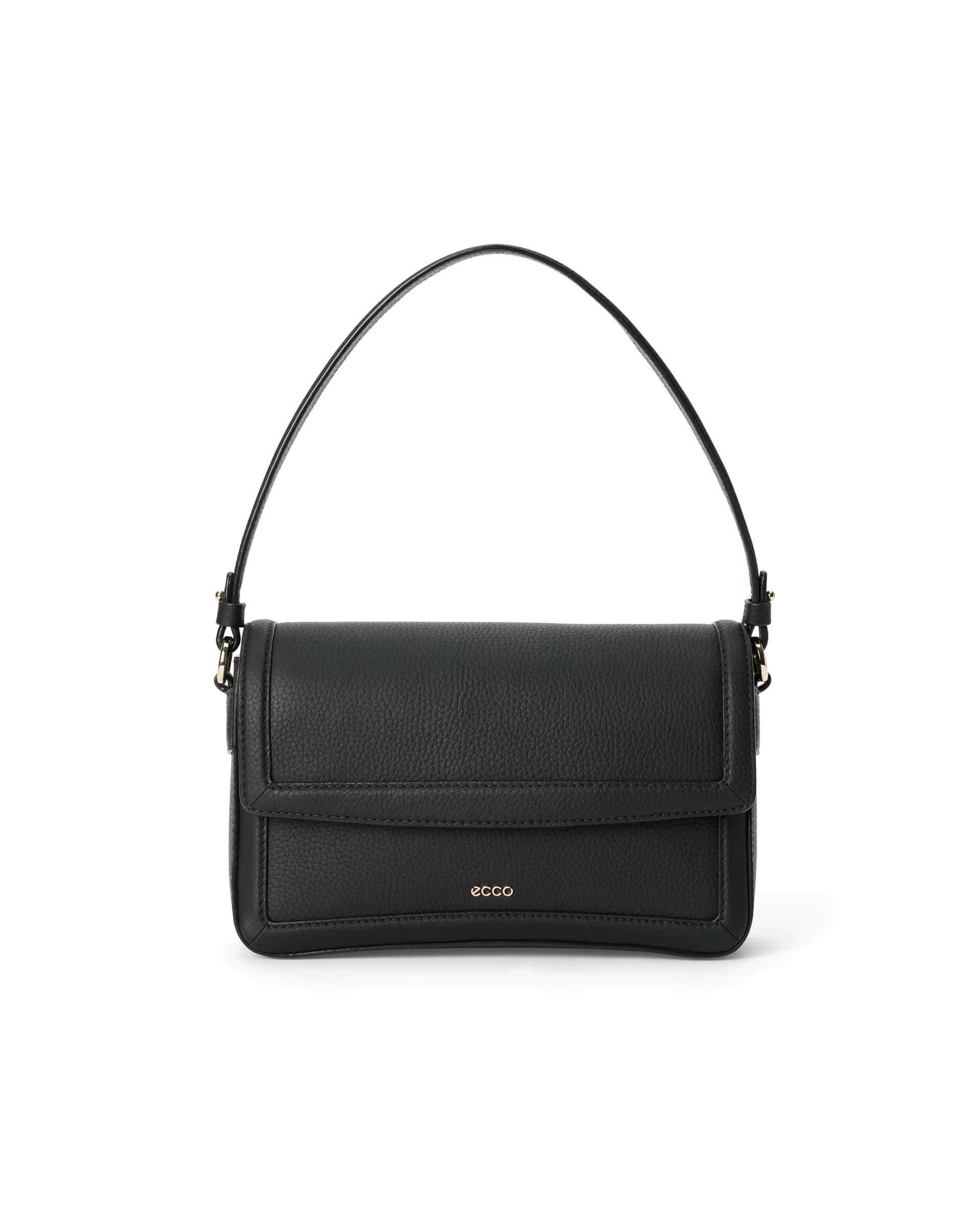ECCO Pinch Bag レザークロスボディバッグ - ブラック - Main