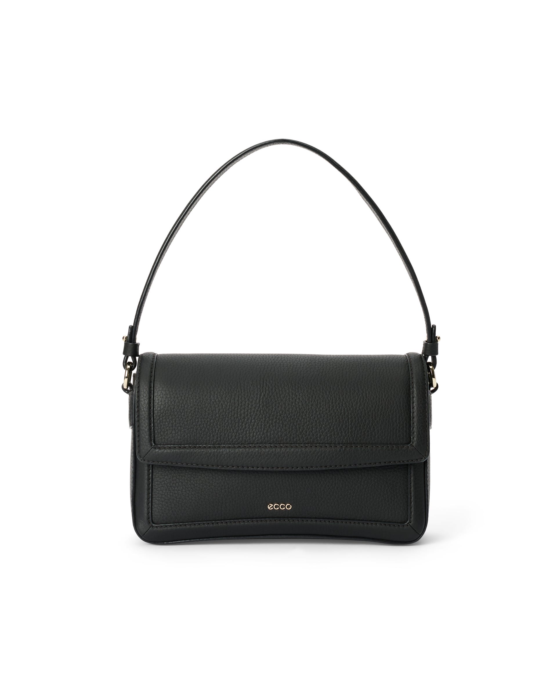 ECCO Pinch Bag レザークロスボディバッグ - ブラック - Main