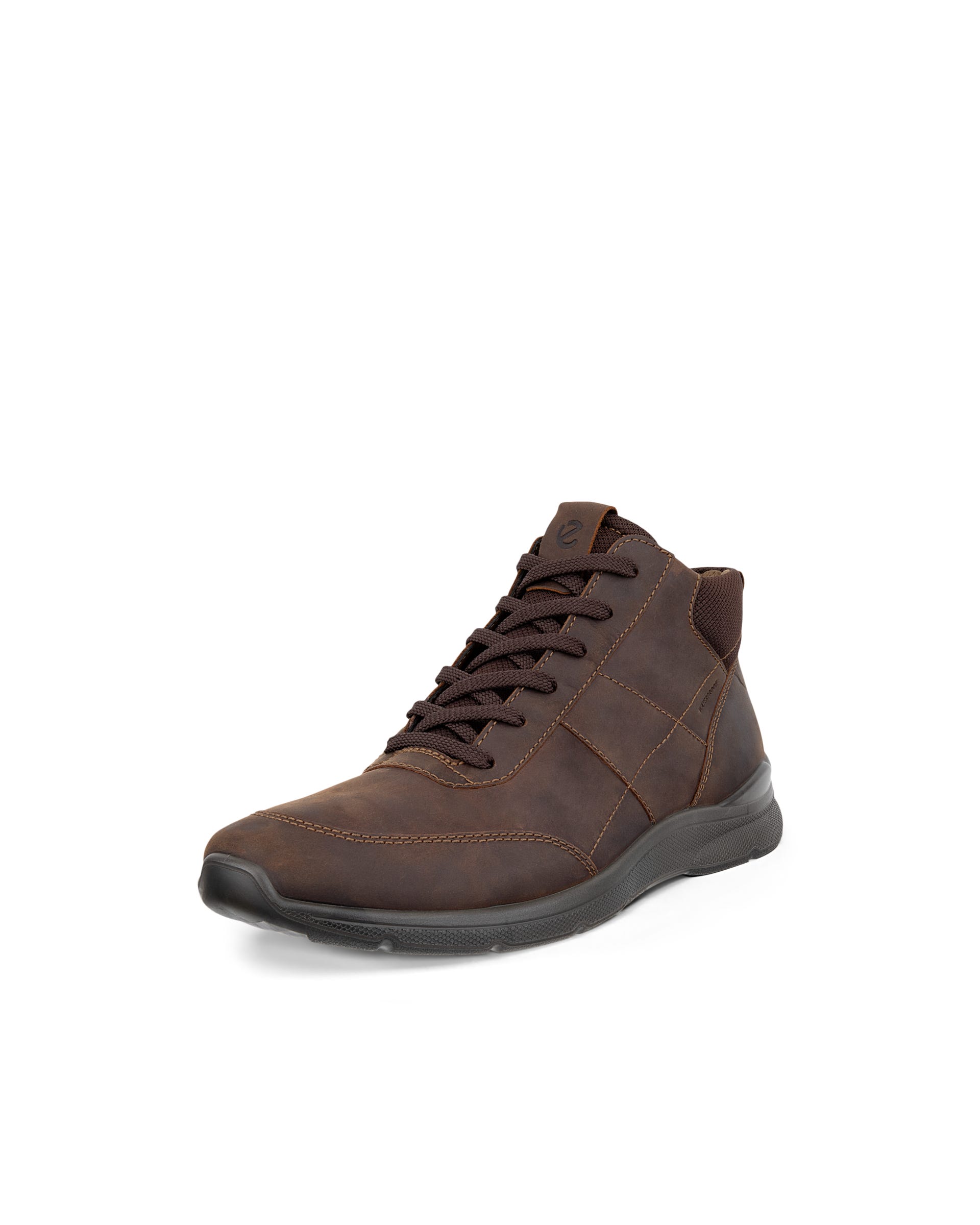 ECCO® IRVING heren waterdichte enkellaars van nubuck - Bruin - Outside