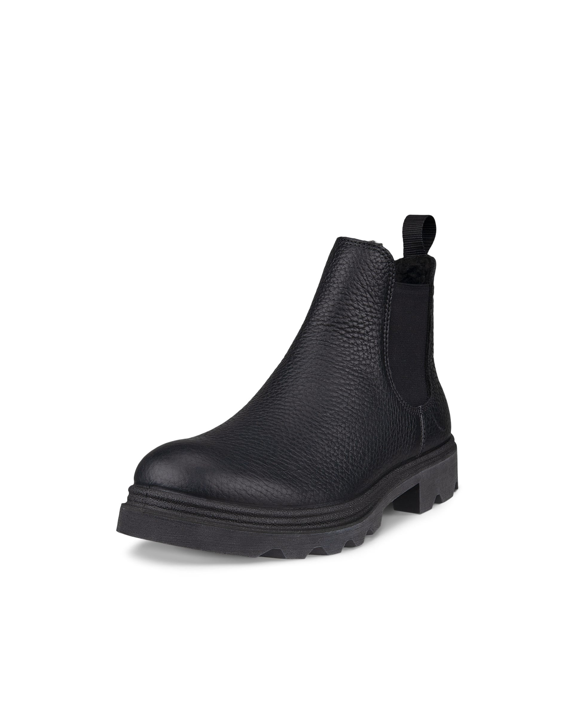 ECCO® Grainer odiniai „Chelsea“ stiliaus batai moterims - Juoda - Main