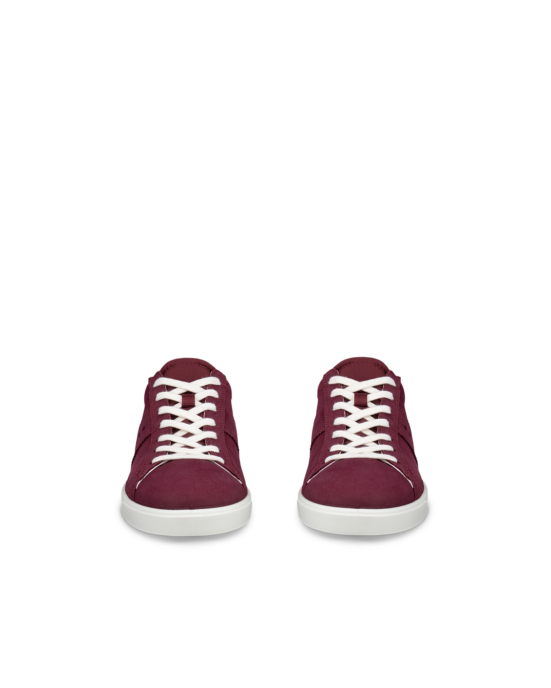ECCO® STREET LITE baskets en nubuck pour femme - Rouge - Front pair