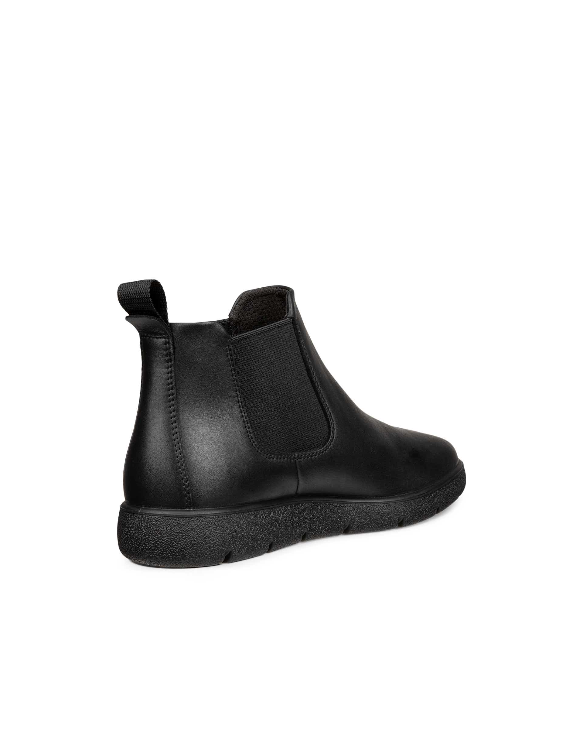 ECCO® BELLA 2 Damen Chelsea Boot aus Leder - Schwarz - Back