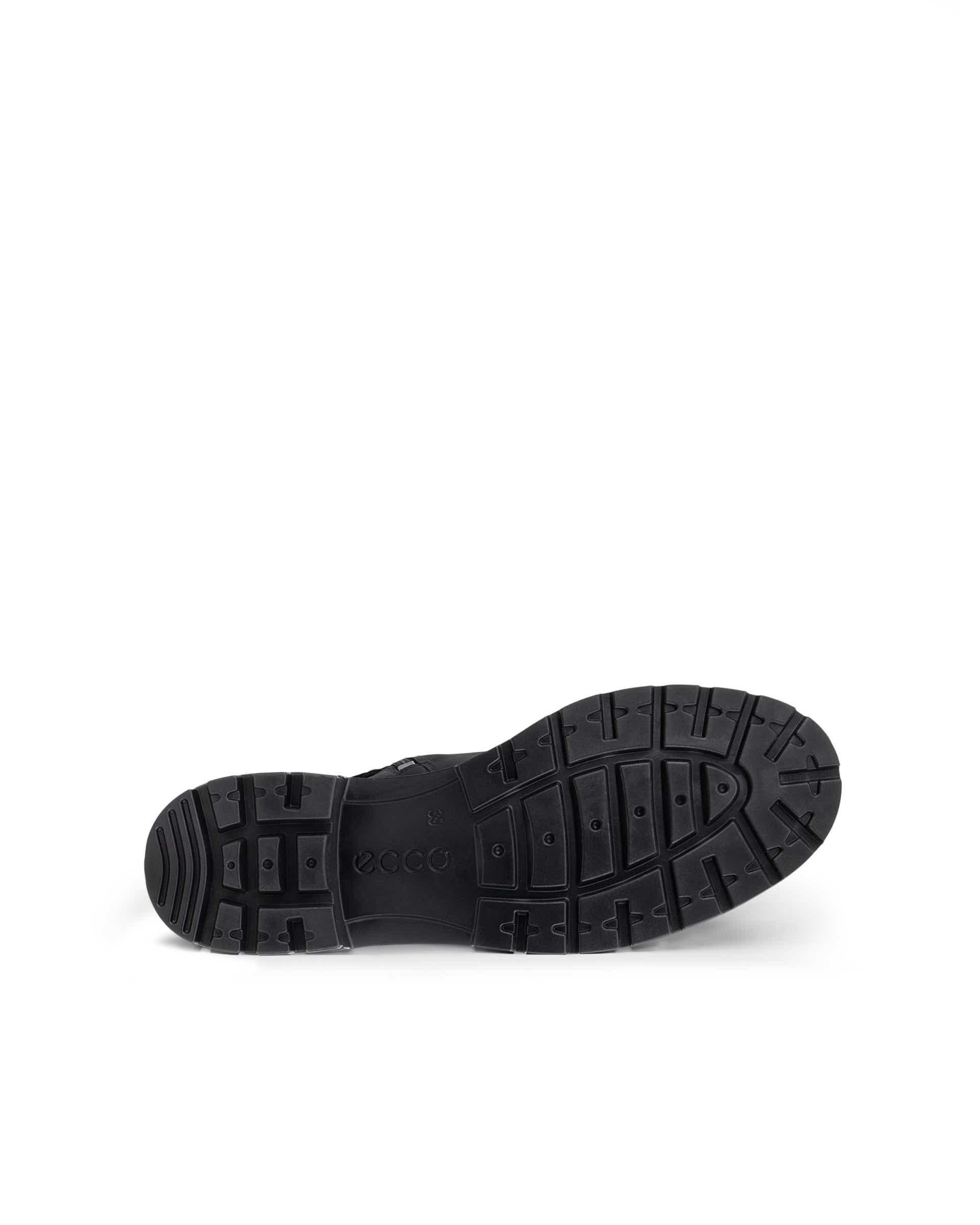 Women's ECCO® METROPOLE VIENNA Nubuck High-Cut Boot - Black - Sole