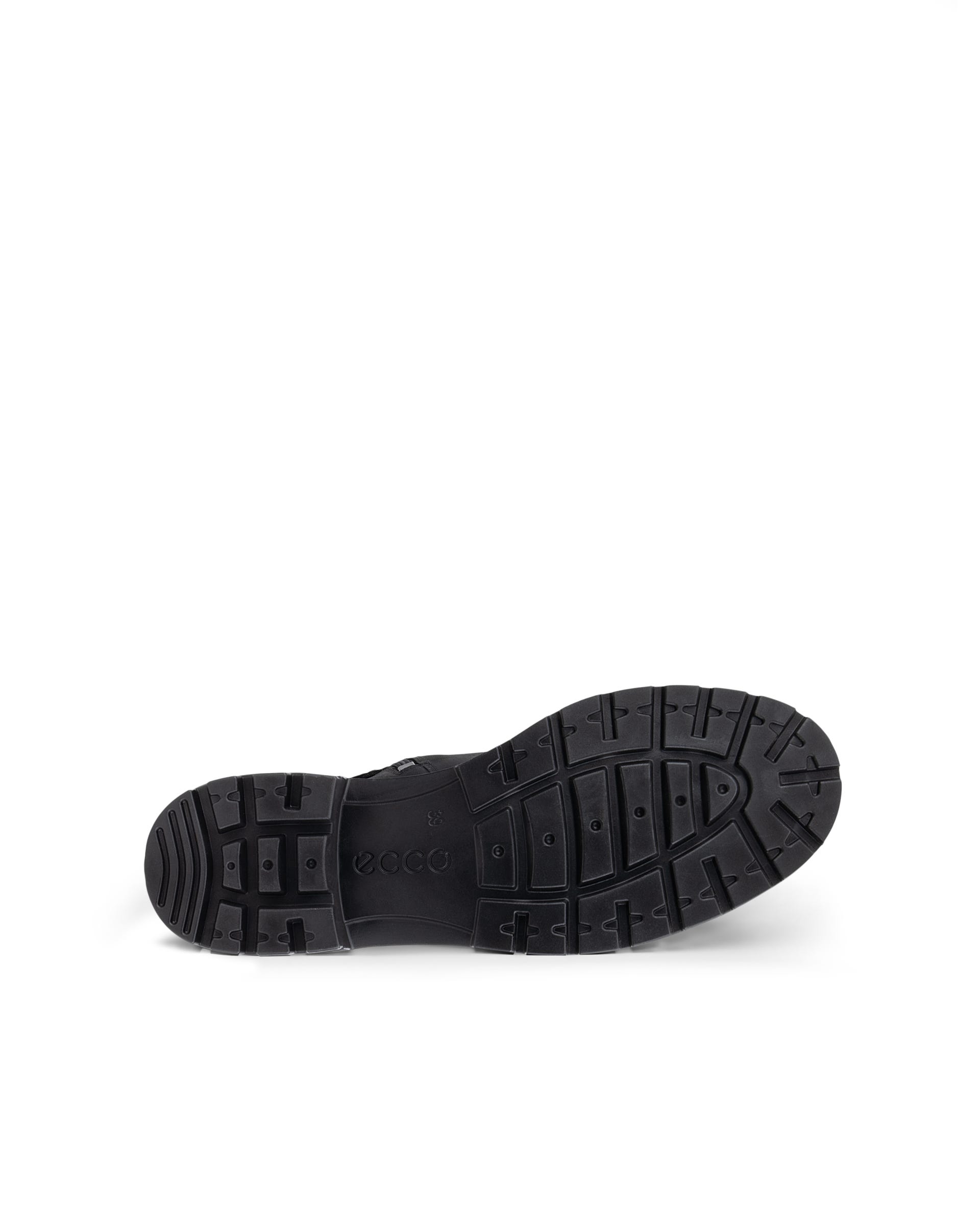 Women's ECCO® METROPOLE VIENNA Nubuck High-Cut Boot - Black - Outside