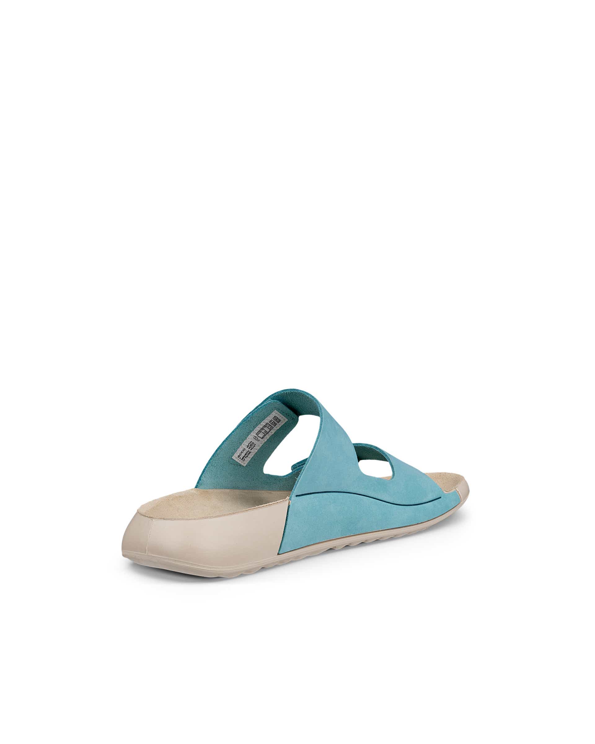 ECCO® Cozmo ženske sandale od nabuka s dvjema trakama - Plava - Back
