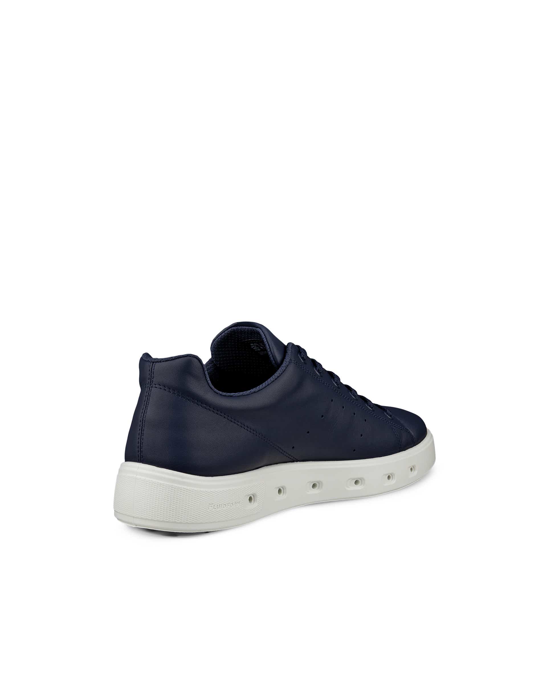 ECCO® Street 720 muške kožne tenisice Gore-Tex - Plava - Back