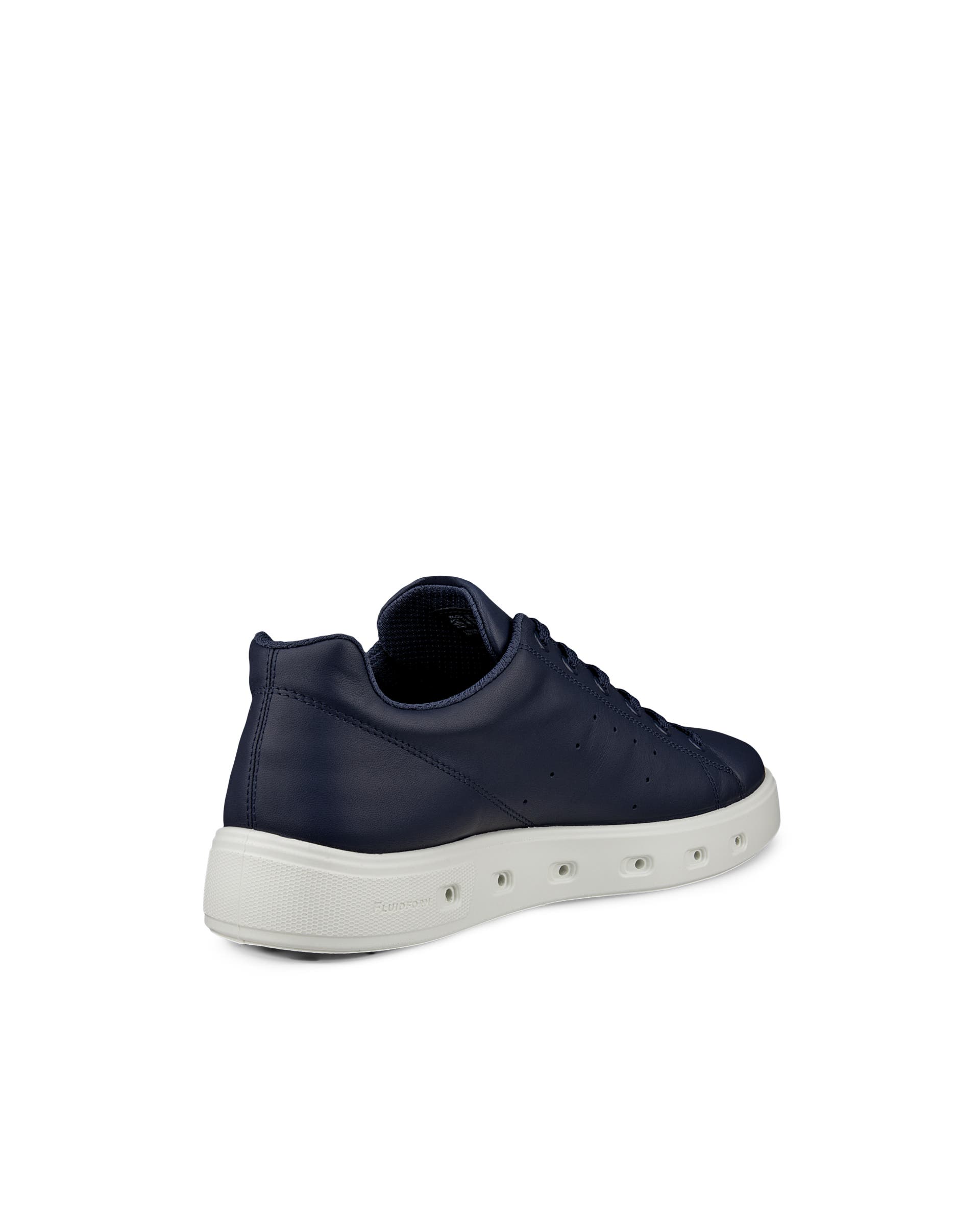 ECCO® Street 720 Herren Ledersneaker mit Gore-Tex - Blau - Back