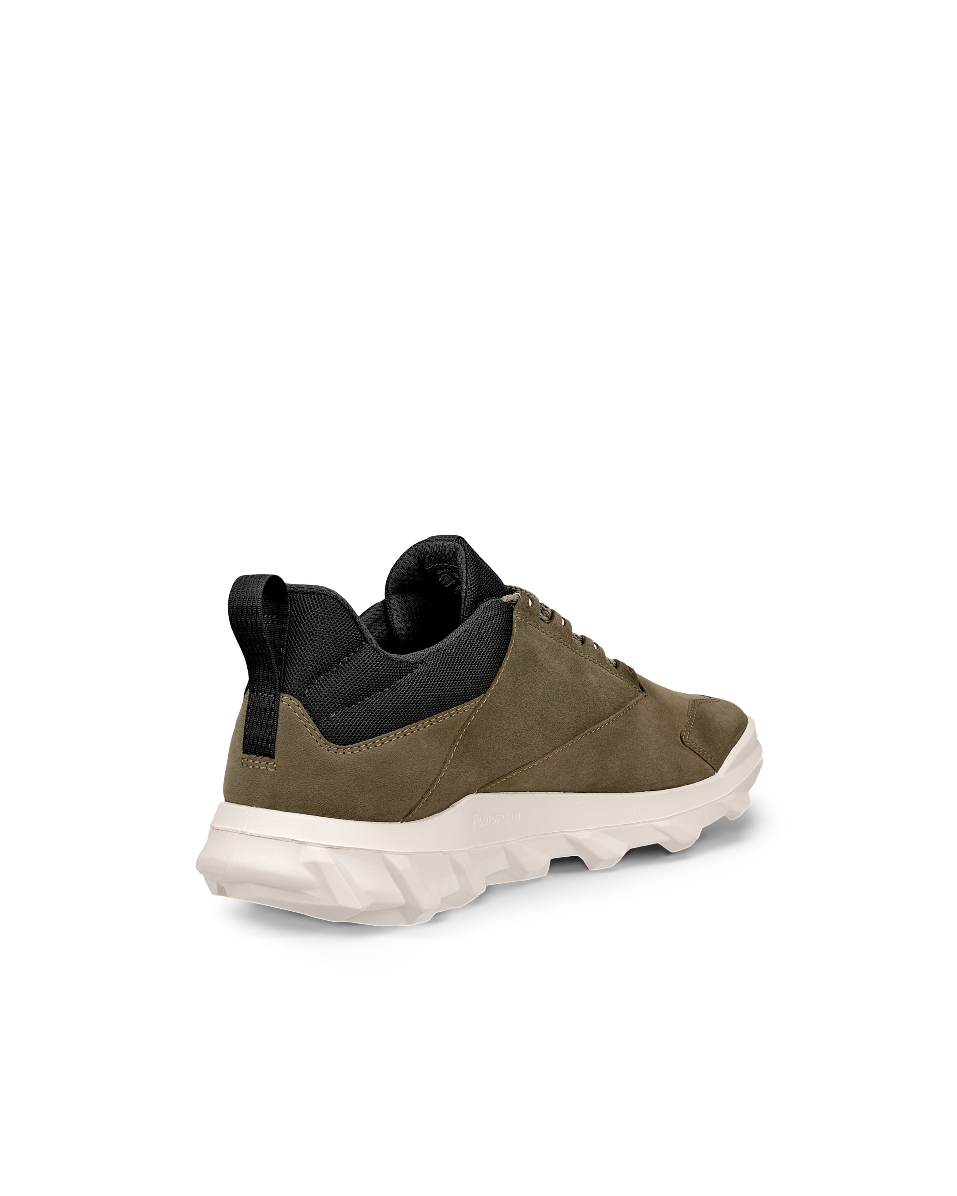 Pánské outdoorové nubukové tenisky ECCO® MX - Zelená - Back