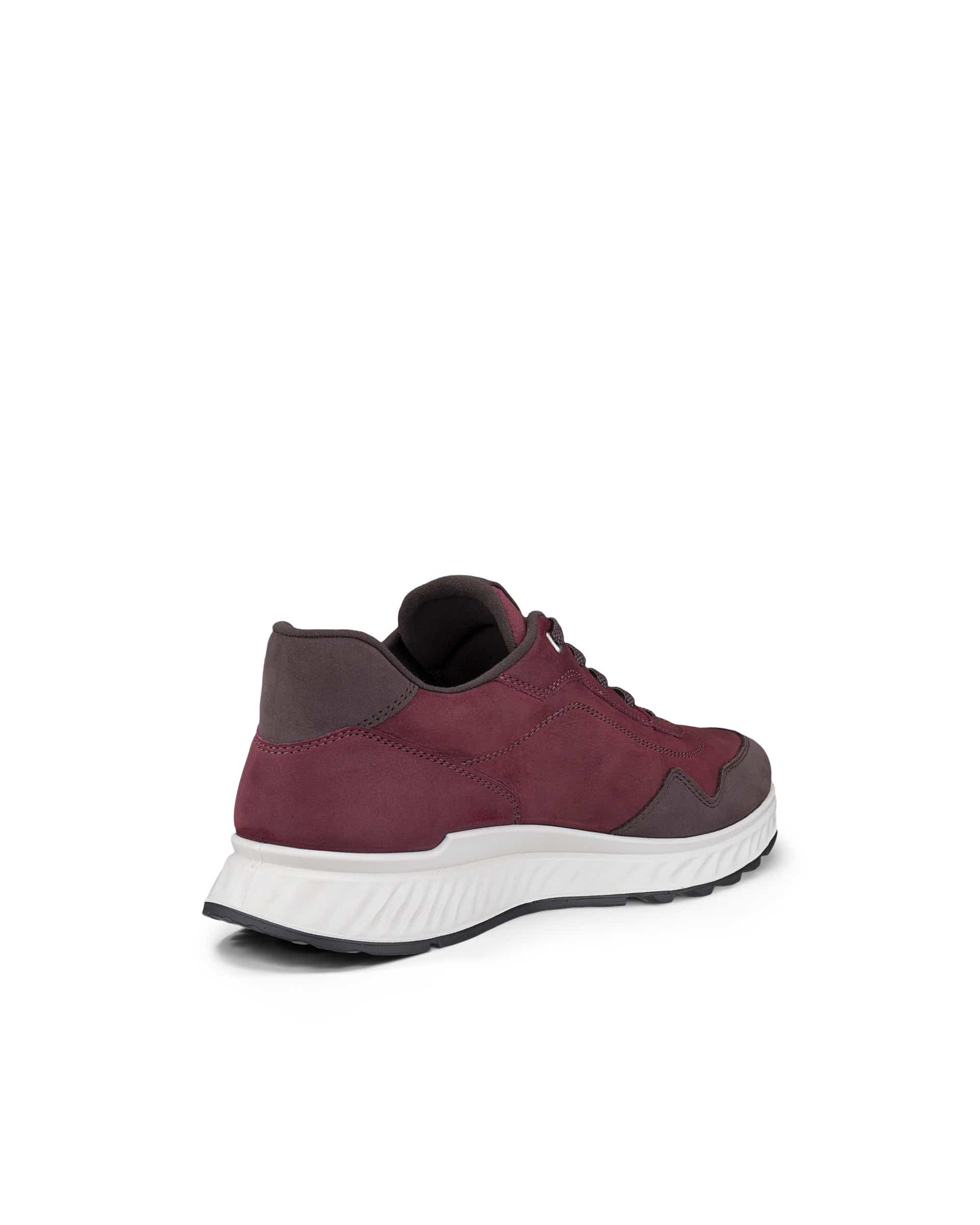 ECCO® EXOSTRIDE Damen Sneaker aus Nubukleder - Rot - Back