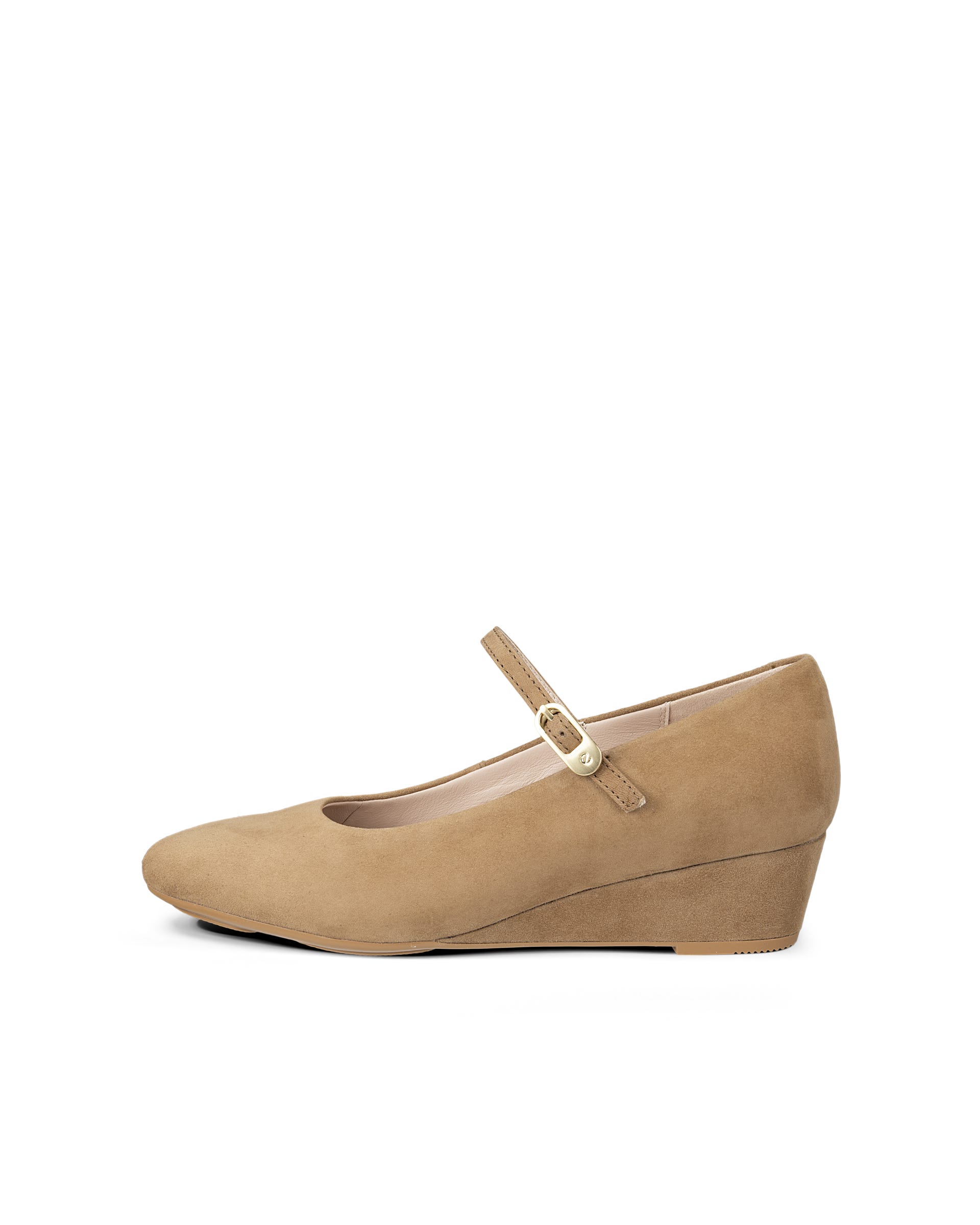 ECCO® ELEVATE WEDGE babies en cuir pour femme - Brun - Outside