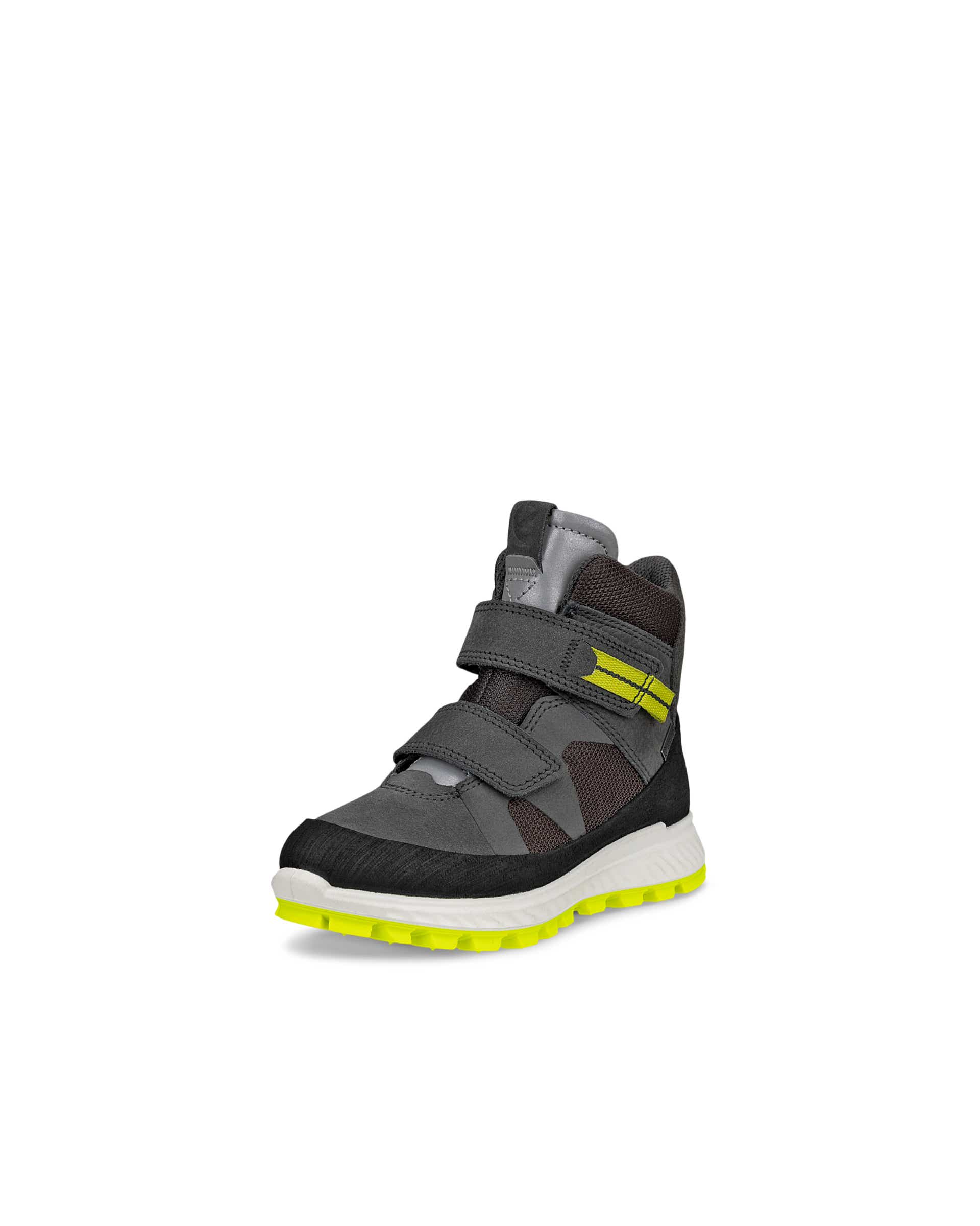 ECCO® Exostrike bottes mi-hautes en nubuck Gore-Tex pour enfant - Gris - Main