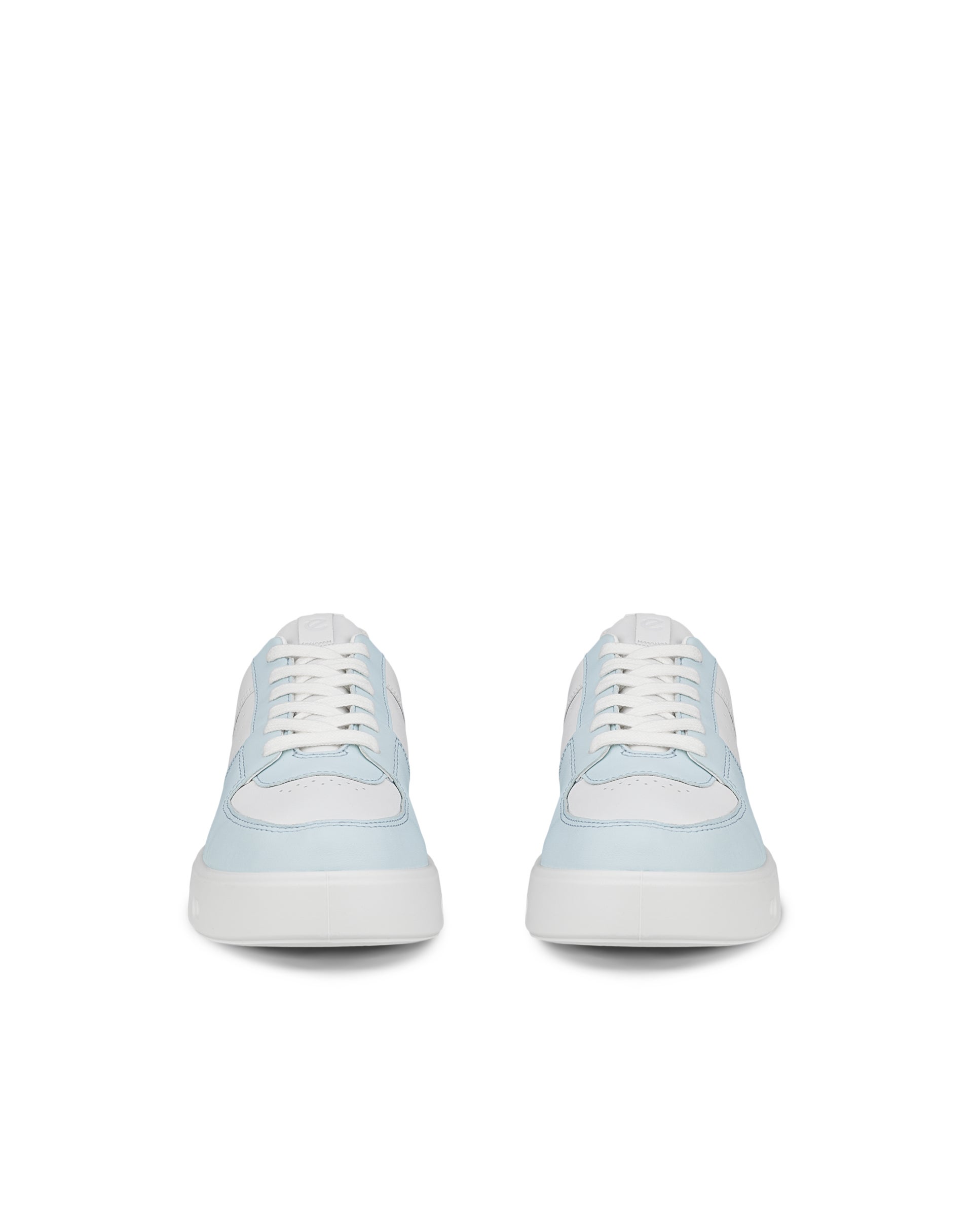 ECCO® Street 720 Dames leren sneaker met Gore-Tex - Blauw - Front pair