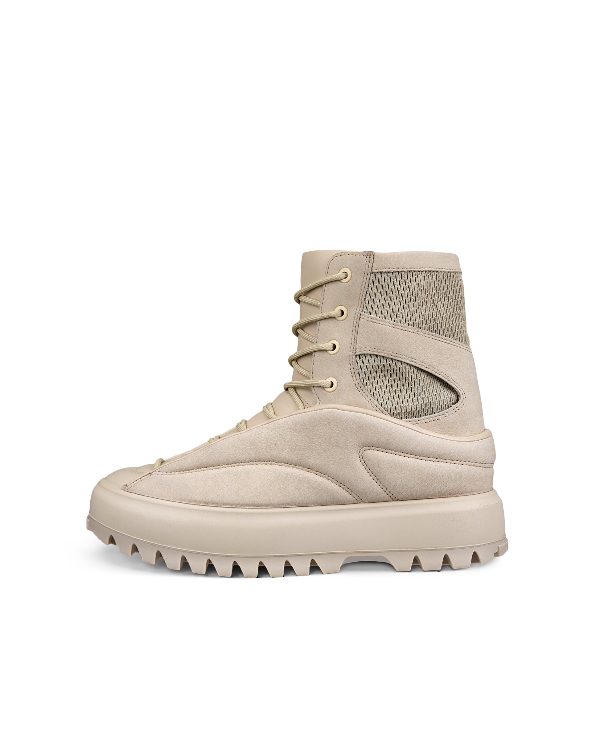 ECCO Street Ace RAL7000 ウィメンズ ヌバックブーツ - ベージュ - Outside