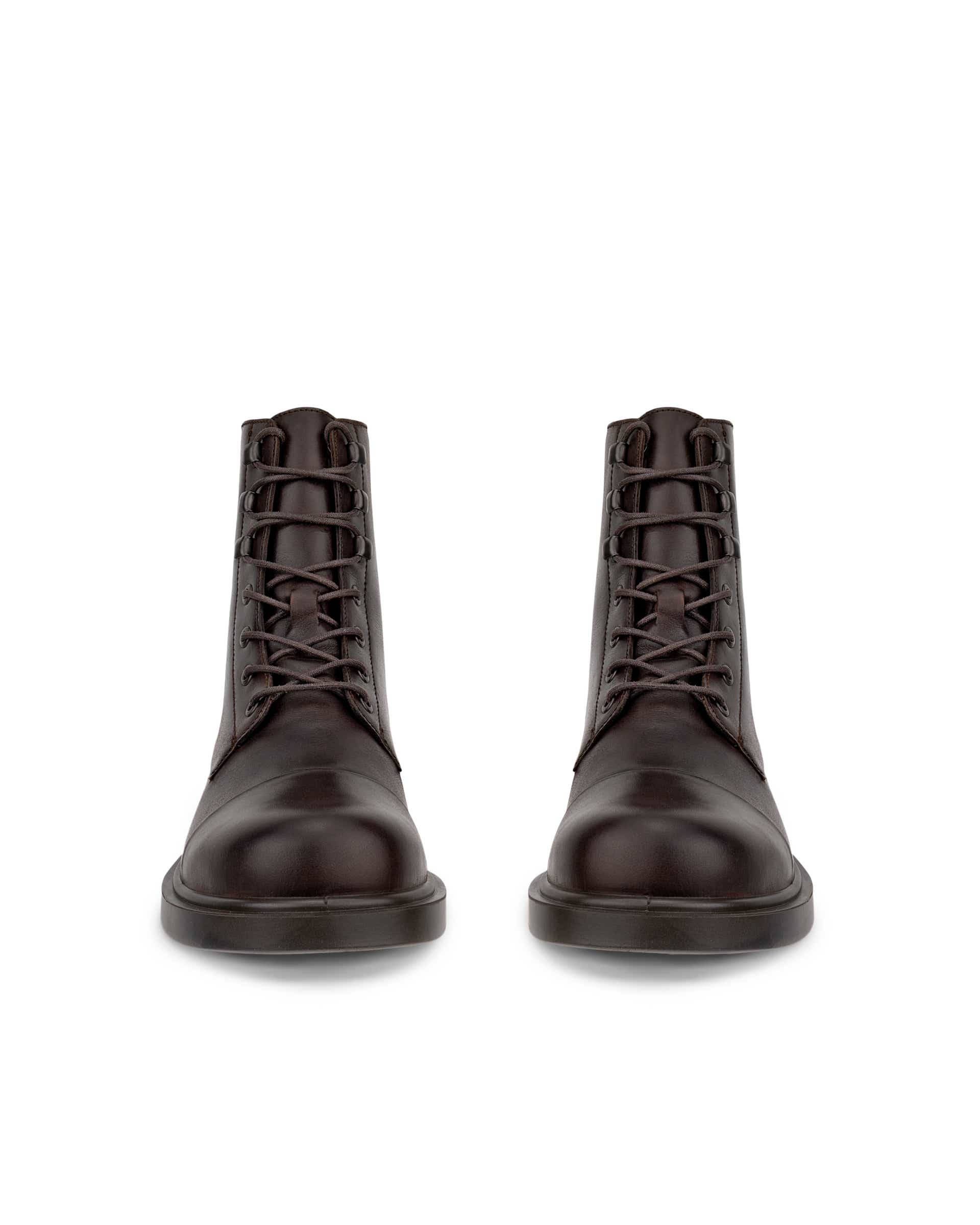 ECCO® Metropole Seoul Heren halfhoge leren laars - Bruin - Front pair