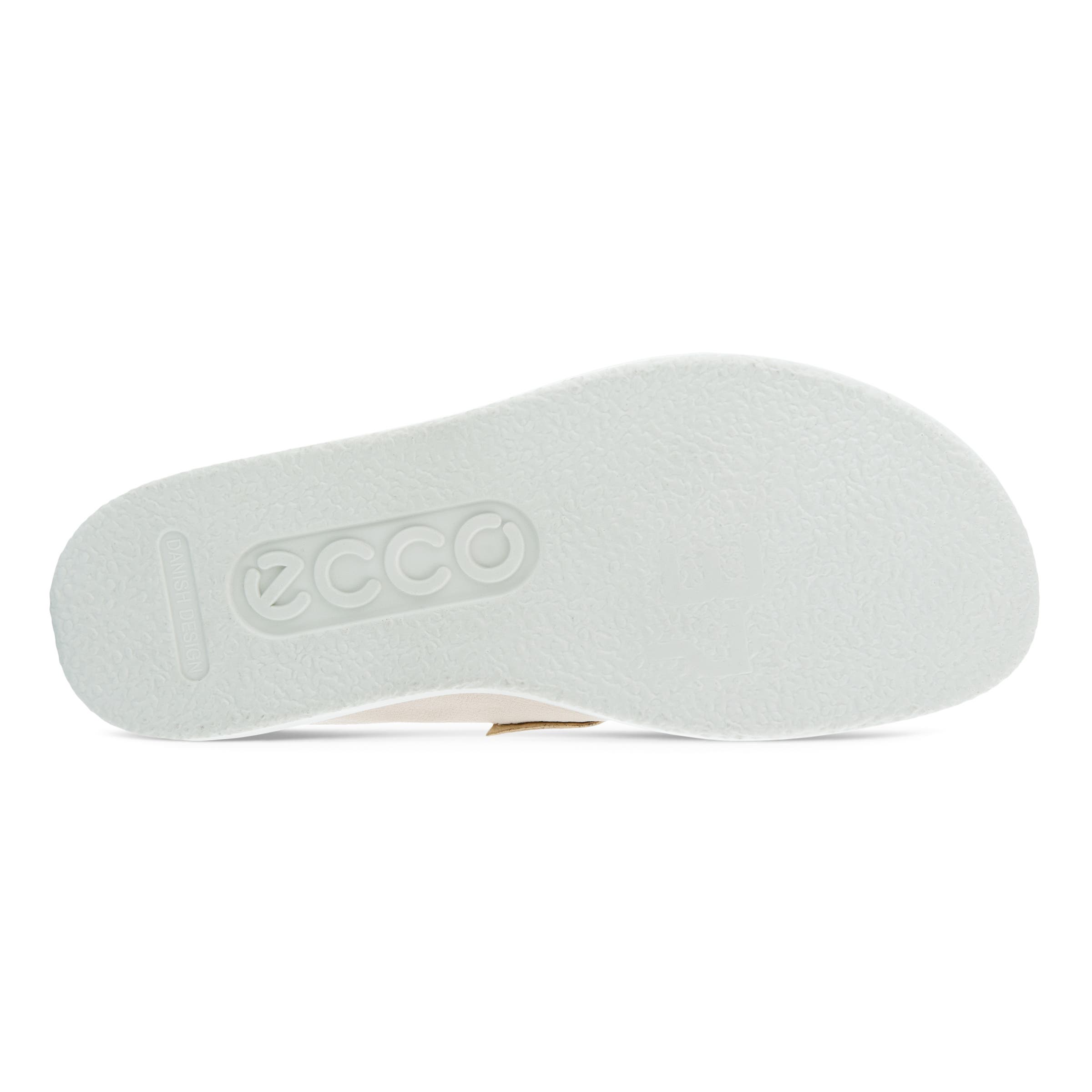 Women's ECCO® Corksphere Leather Mule Sandal - Beige - Sole