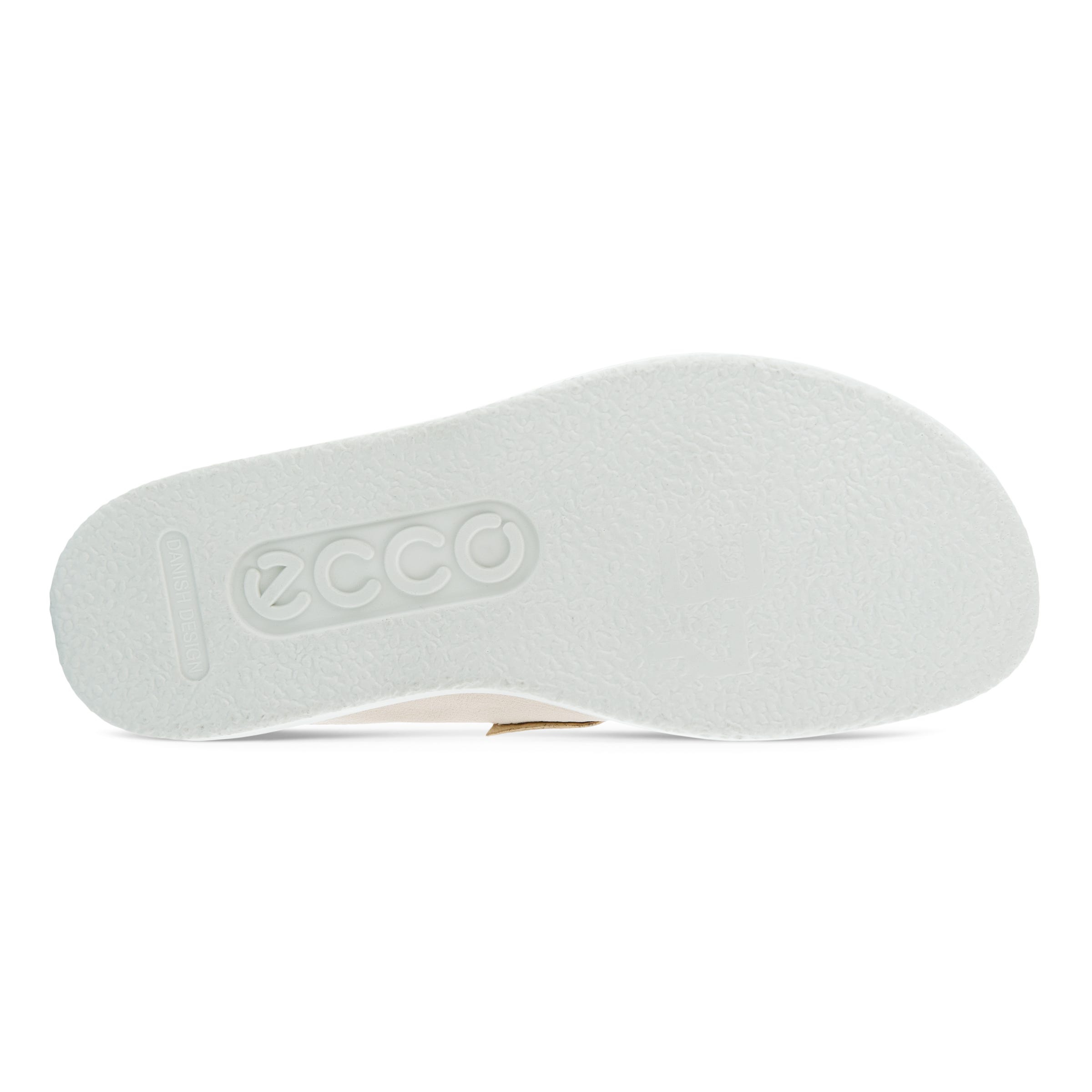 Women's ECCO® Corksphere Leather Mule Sandal - Beige - Sole