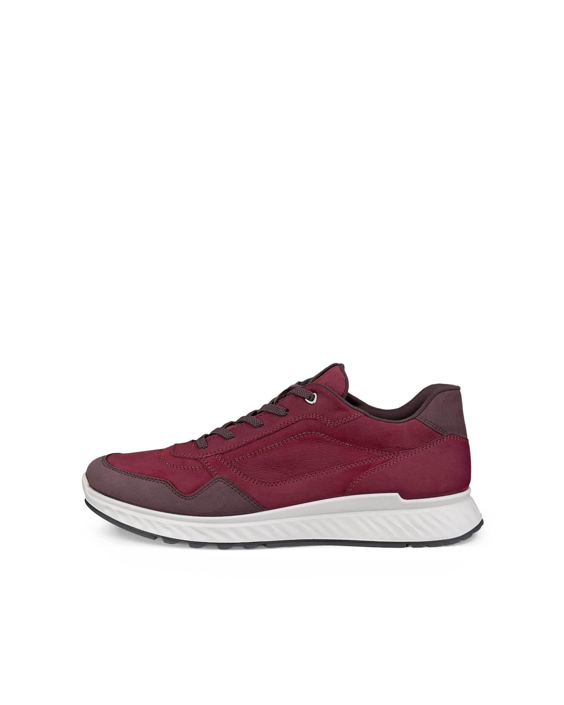 ECCO® EXOSTRIDE Damen Sneaker aus Nubukleder - Rot - Outside