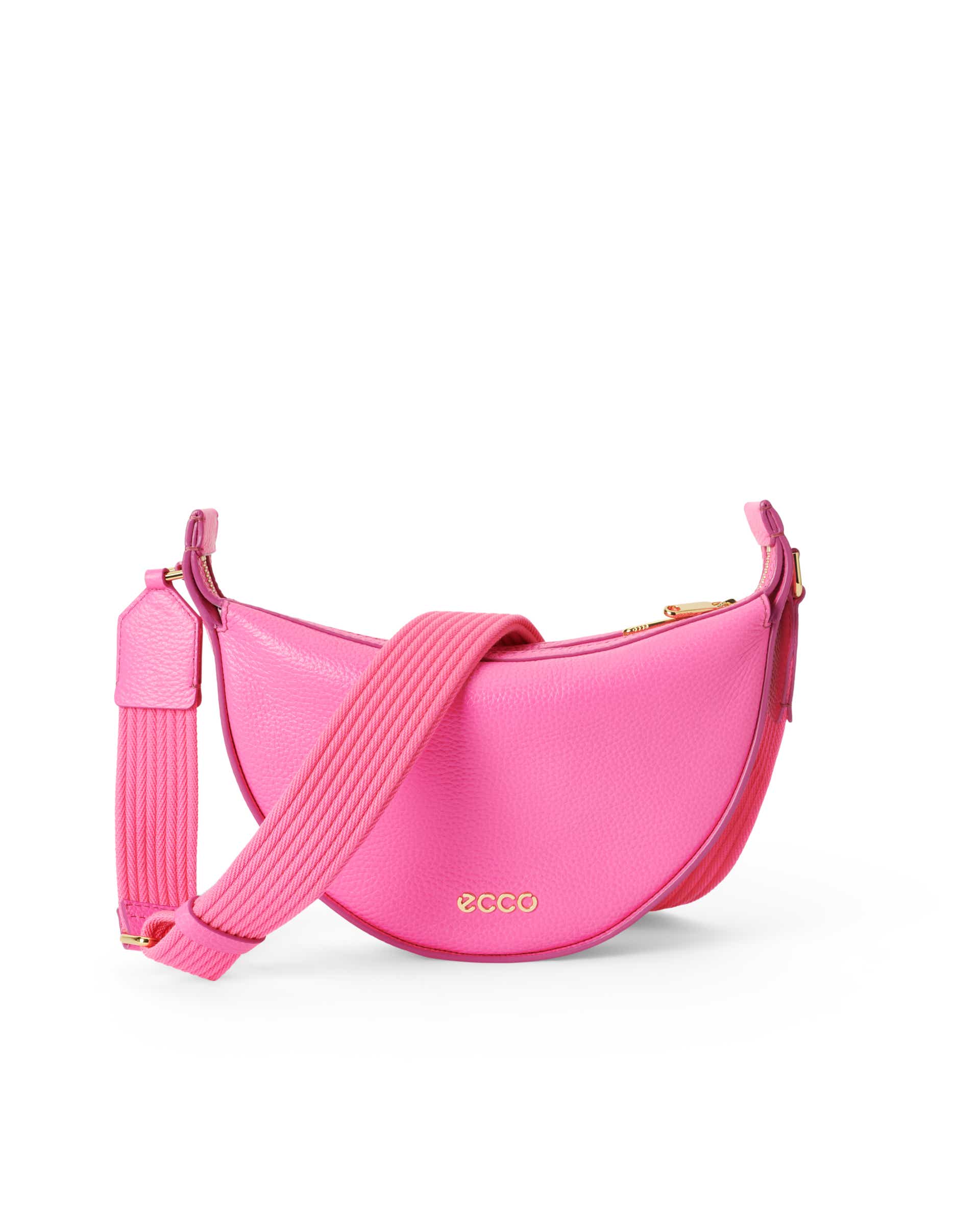 ECCO Fortune Bag S レザーショルダーバッグ | ピンク ECCO Fortune Bag S レザーショルダーバッグ | ピンク