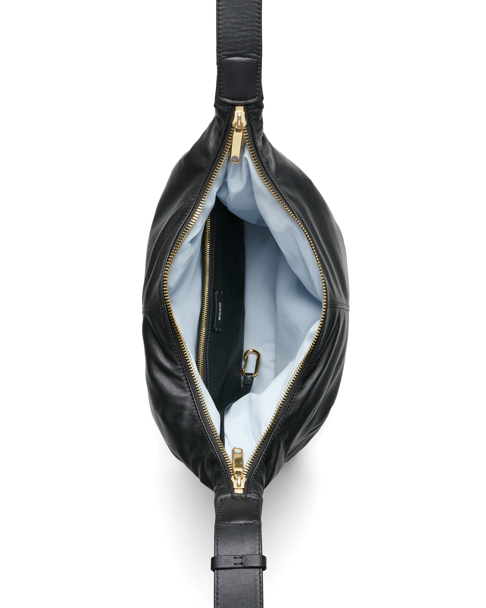 ECCO SOFT MEDIUM HOBO BAG - Black - Birdeye