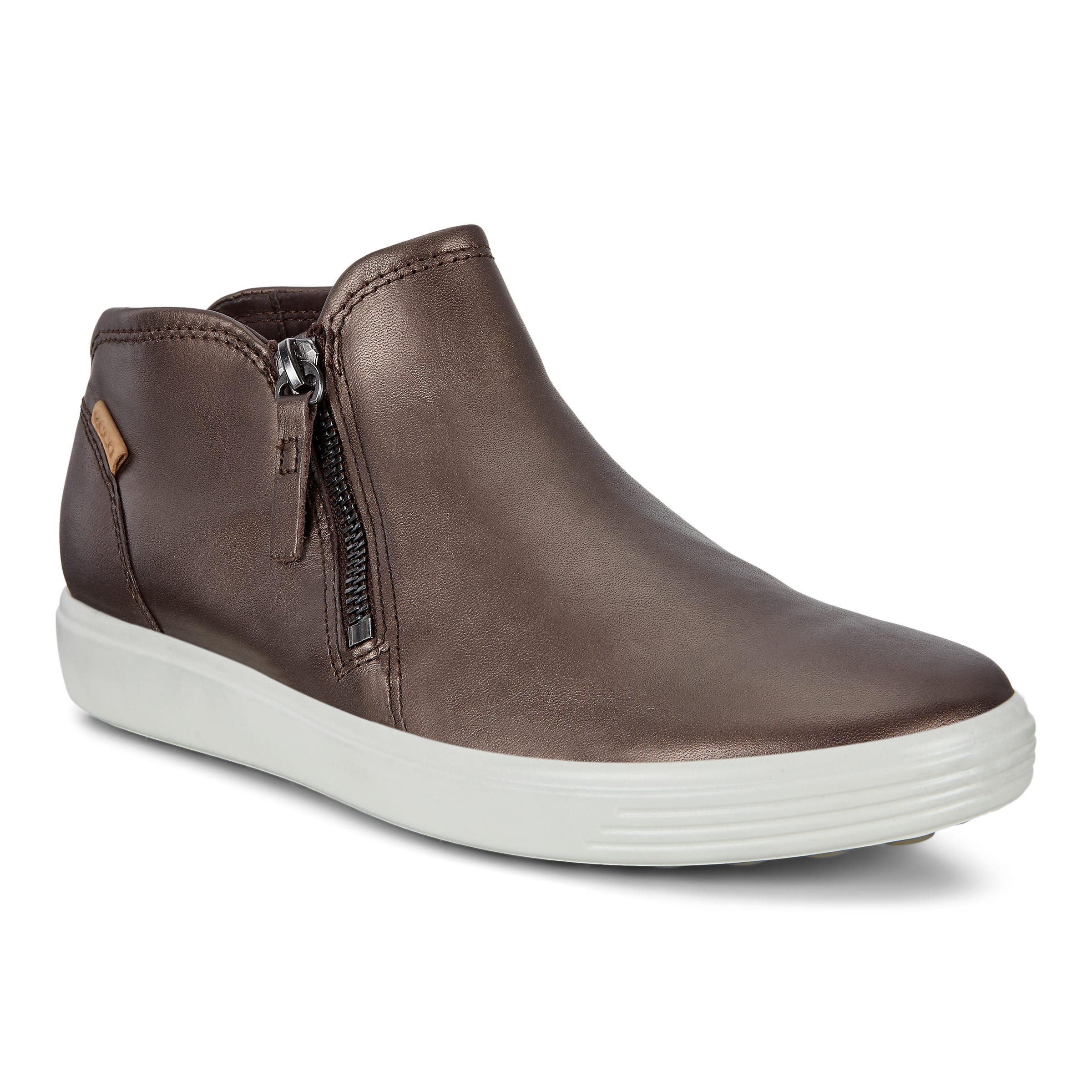 ECCO Women's Soft 7 Ankle Boots - Grey - Main