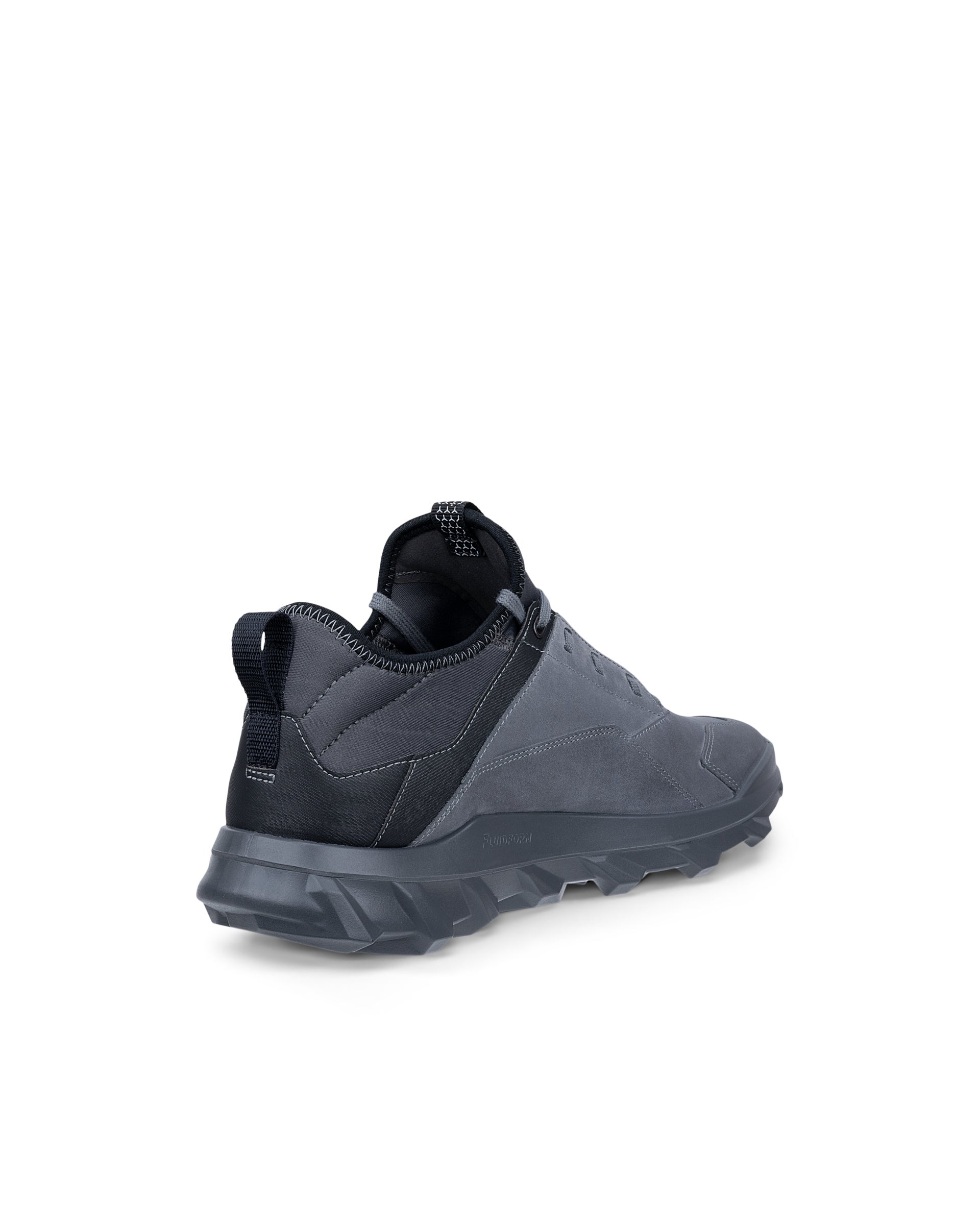 Zapatillas de montaña nobuk ECCO® MX para hombre - Gris - Back