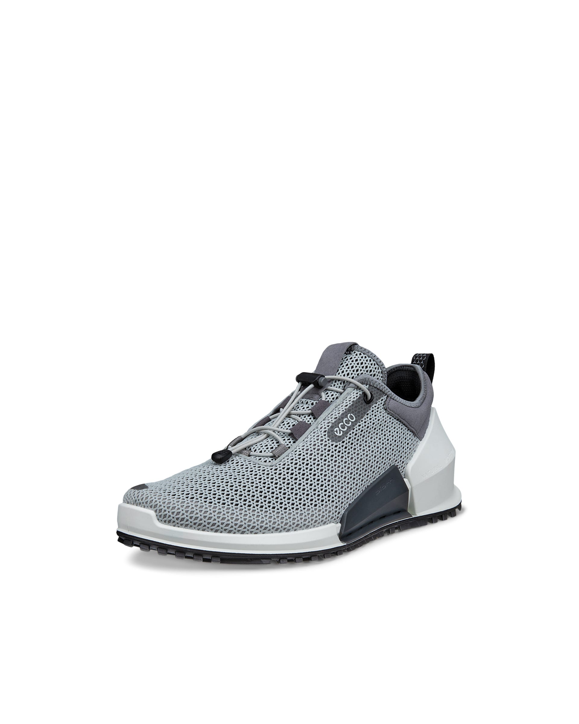 Men's ECCO® Biom 2.0 Low Breathru Textile Sneaker - Gray - Main