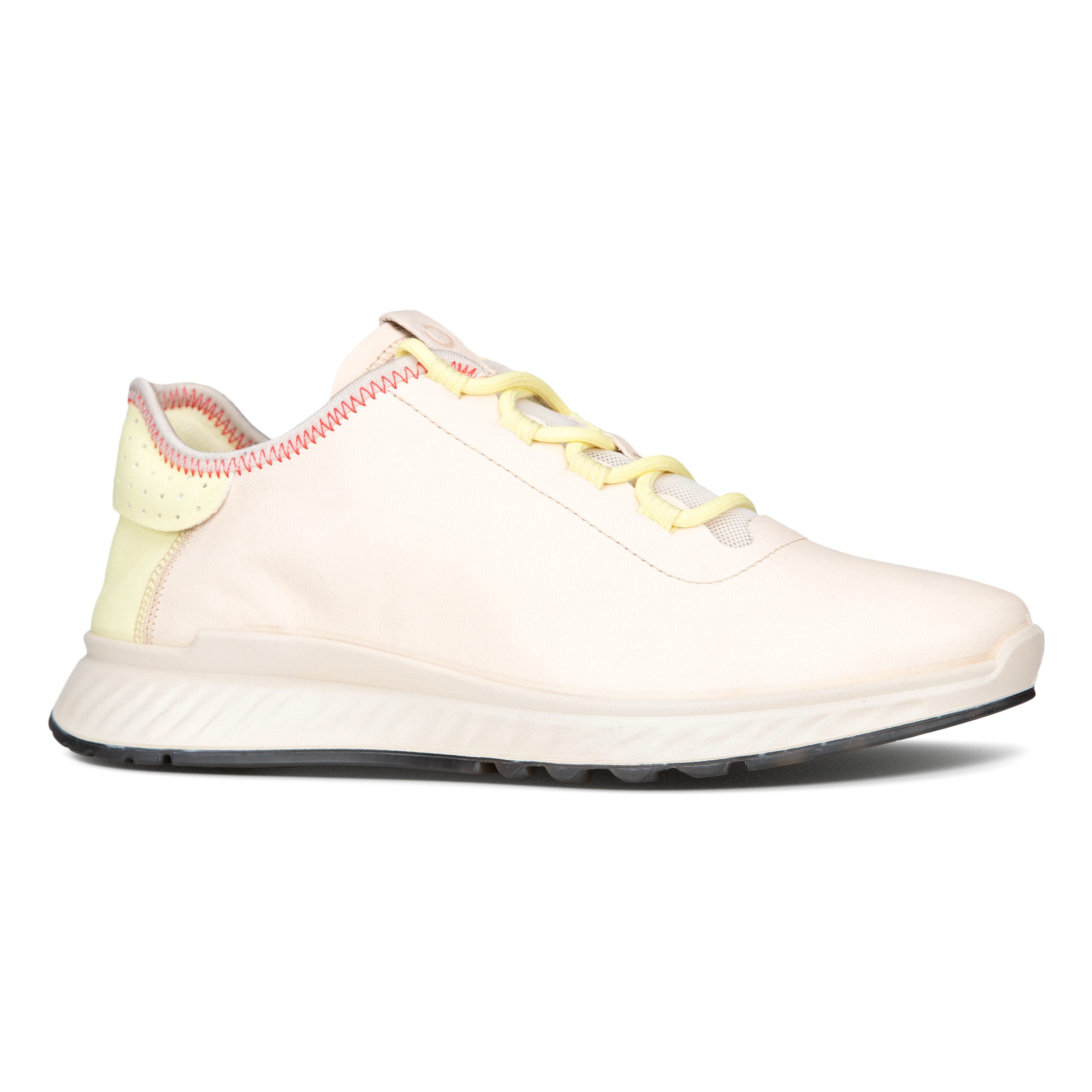 ECCO ST.1 ウィメンズ レザースニーカー - ベージュ - Main