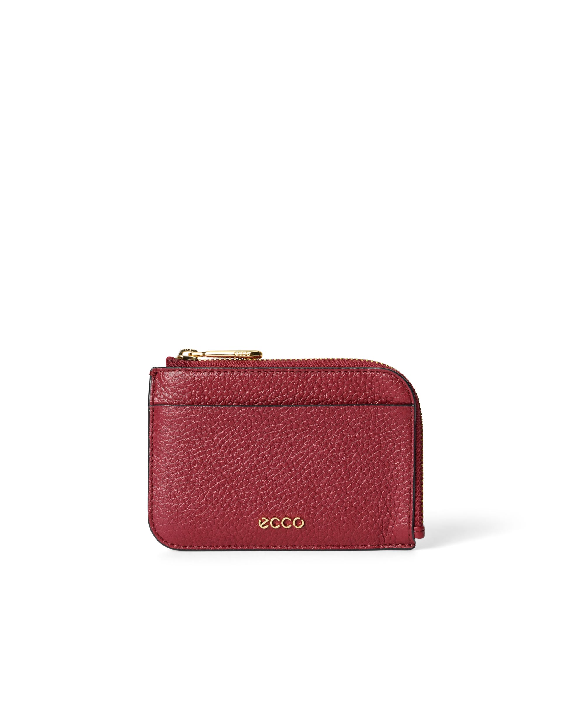 ECCO® Card Case Korthållare i skinn - Röd - Main
