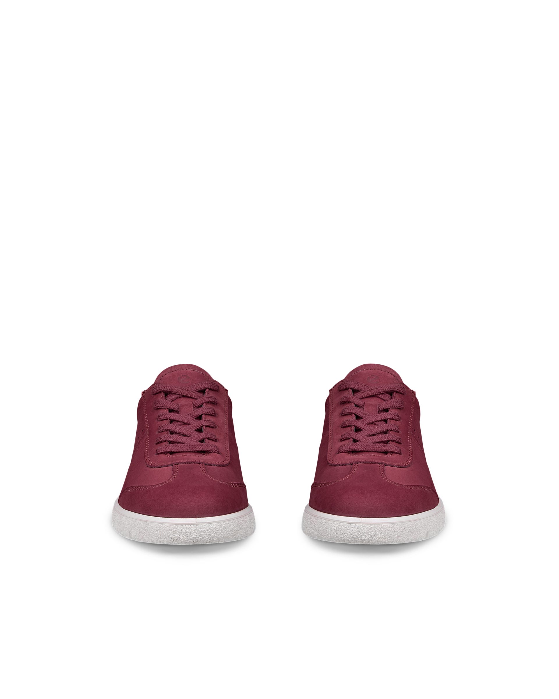 Damskie nubukowe sneakersy ECCO® BELLA 2 - Czerwony - Front pair