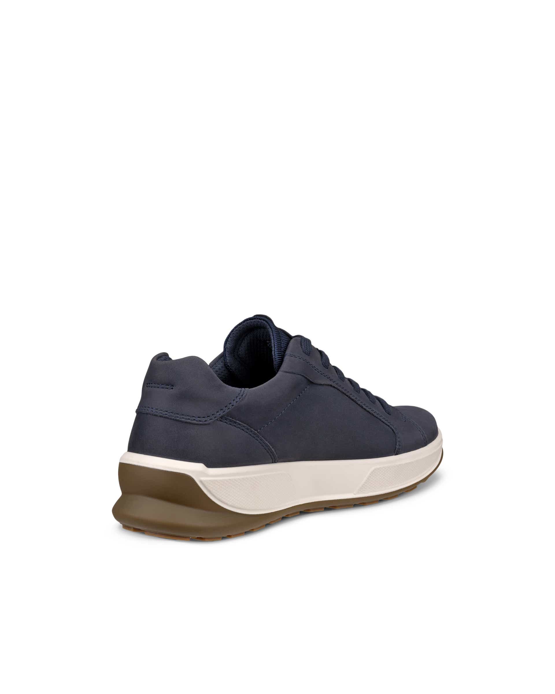 ECCO® Byway 2.0 baskets en nubuck pour homme - Bleu - Back