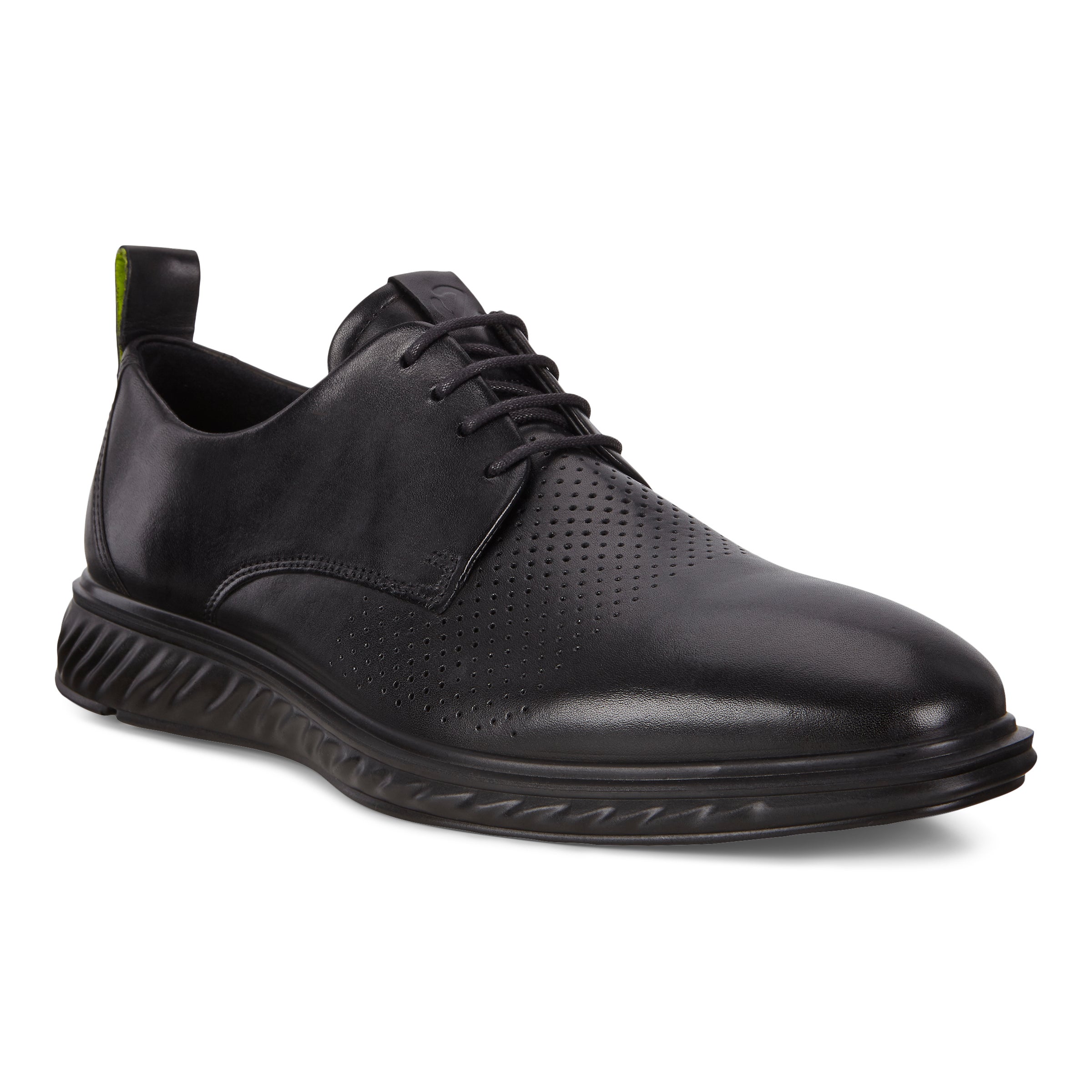 ECCO ST.1 Hybrid Lite メンズ レザーダービーシューズ - ブラック - Main