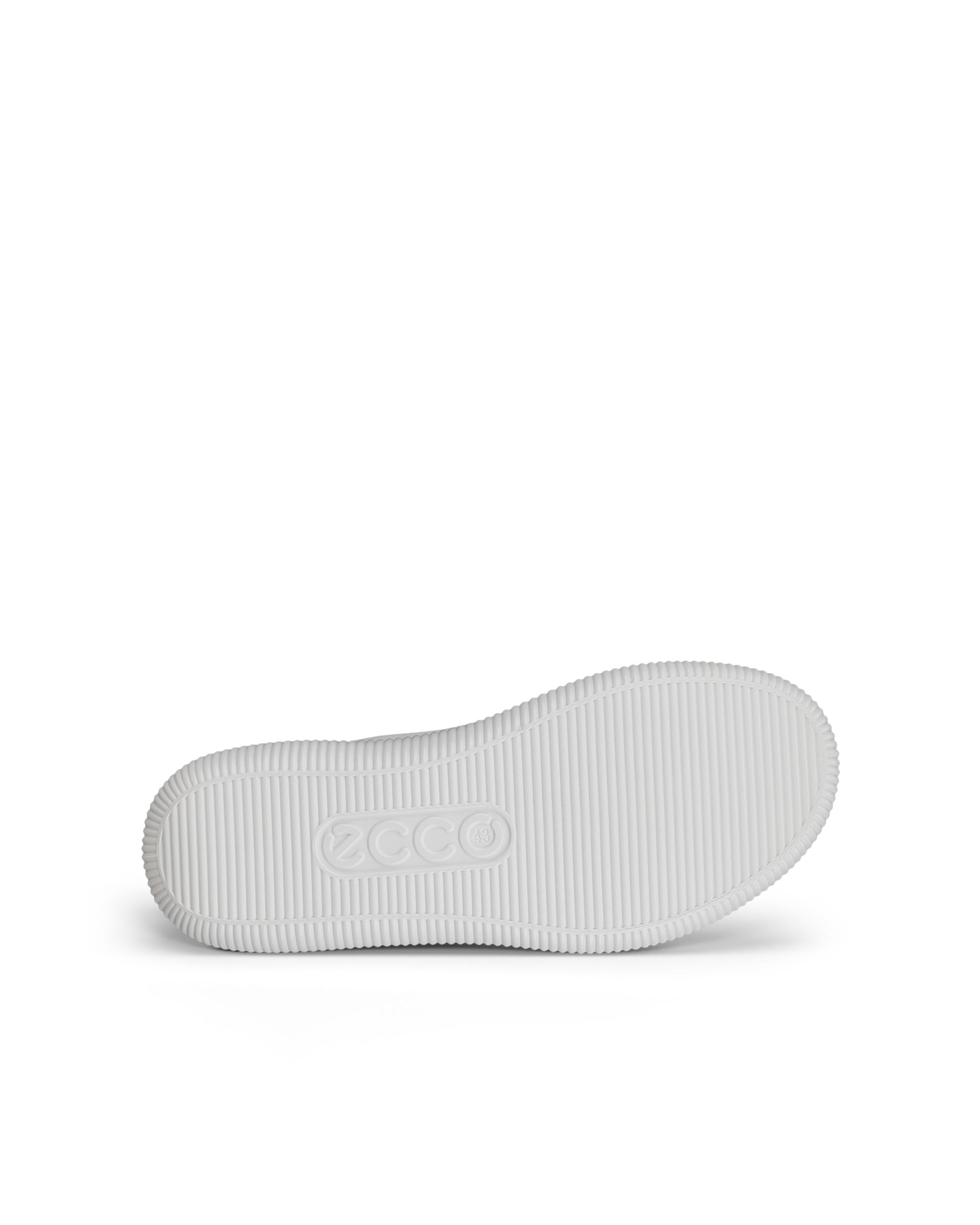 ECCO Soft Zero メンズ レザースニーカー - イエロー - Sole