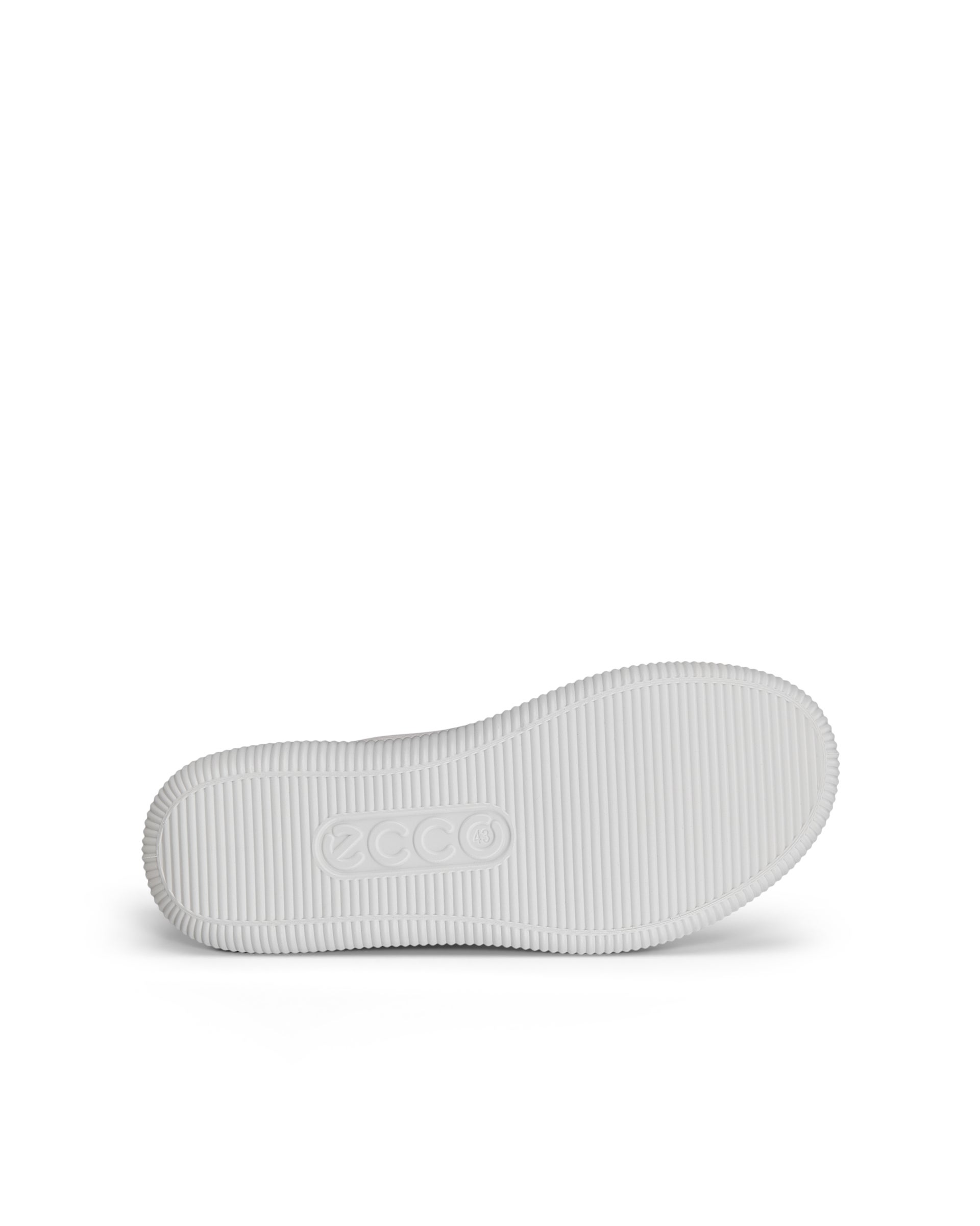 ECCO Soft Zero メンズ レザースニーカー - イエロー - Sole