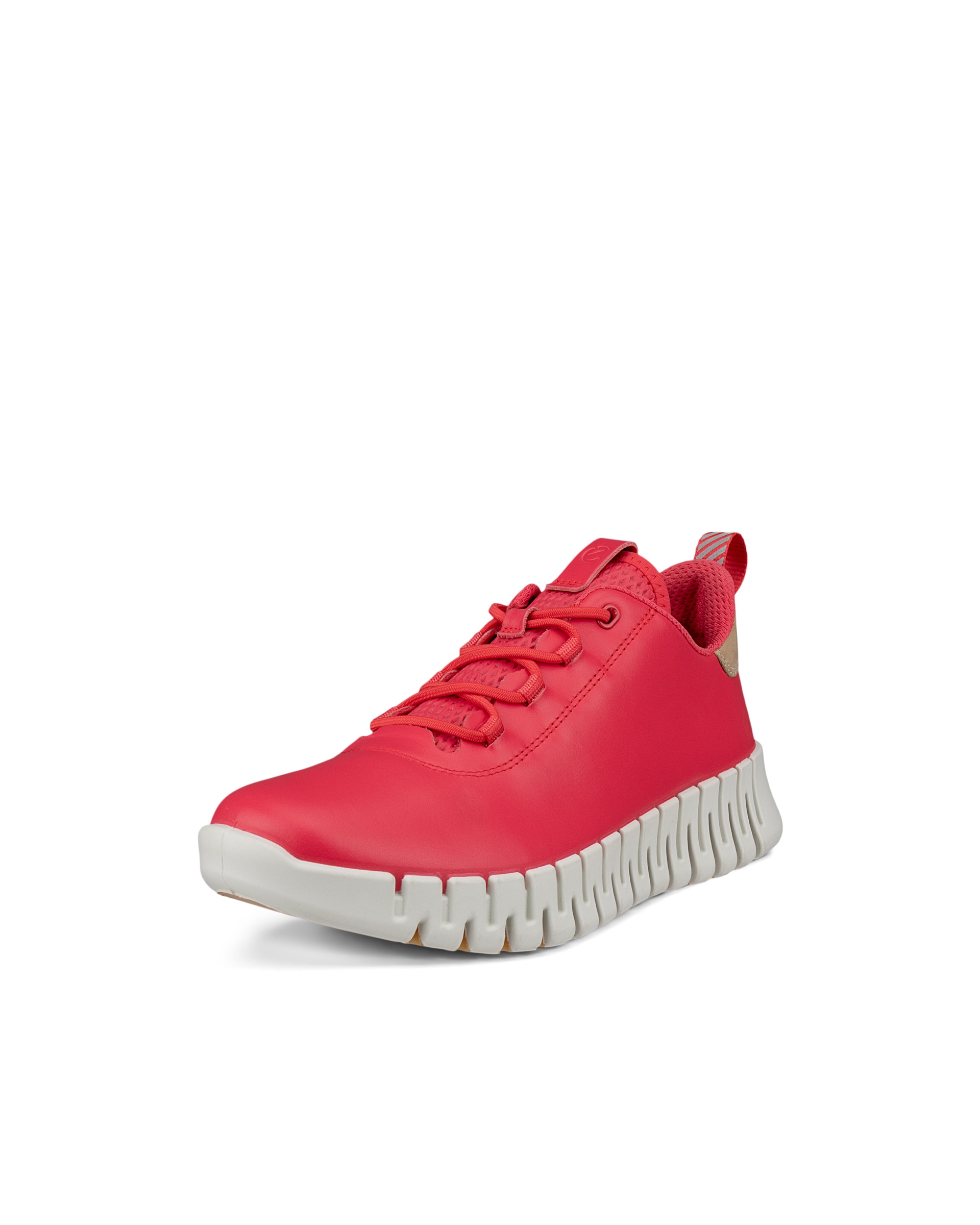 ECCO® Gruuv baskets en cuir pour femme - Rose - Main