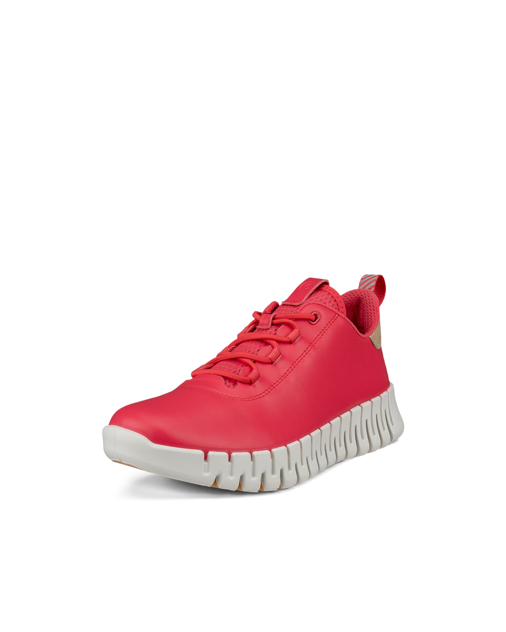 Women's ECCO® Gruuv Leather Sneaker - Pink - Main