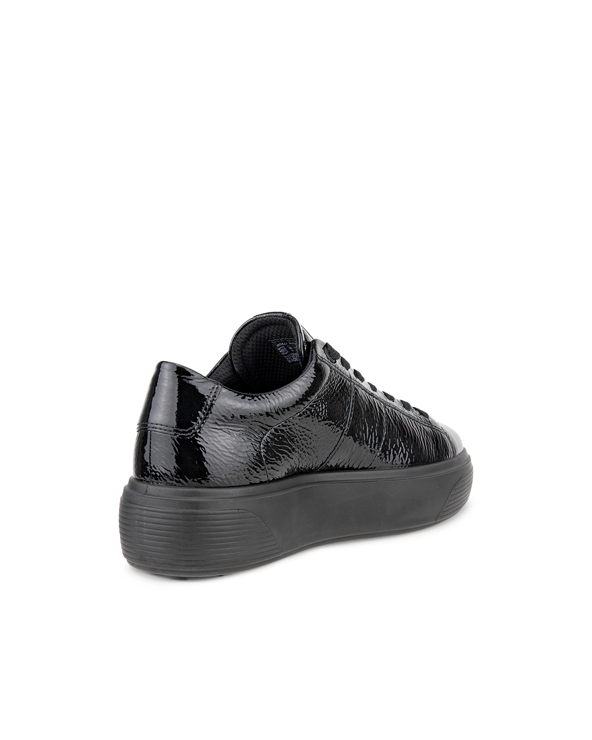 ECCO Women's Street Platform Sneakers - Black - Back