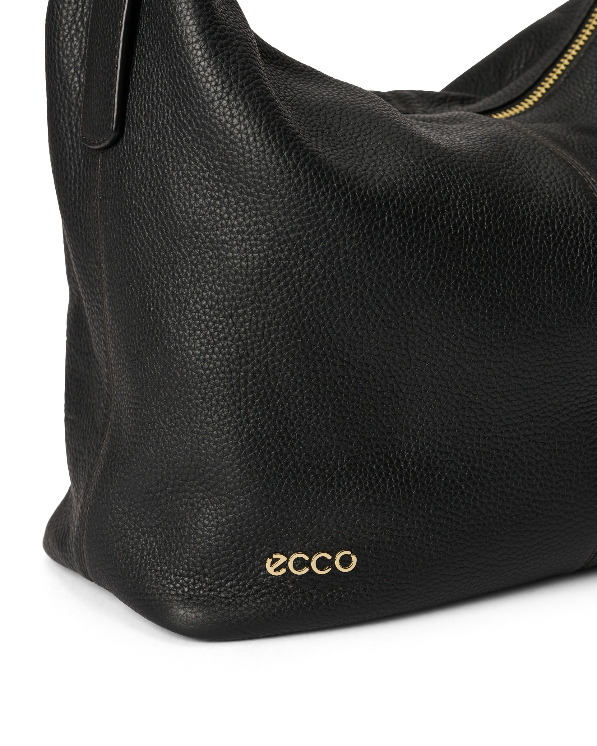 ECCO HOBO BAG MEDIUM - Black - Detail-1