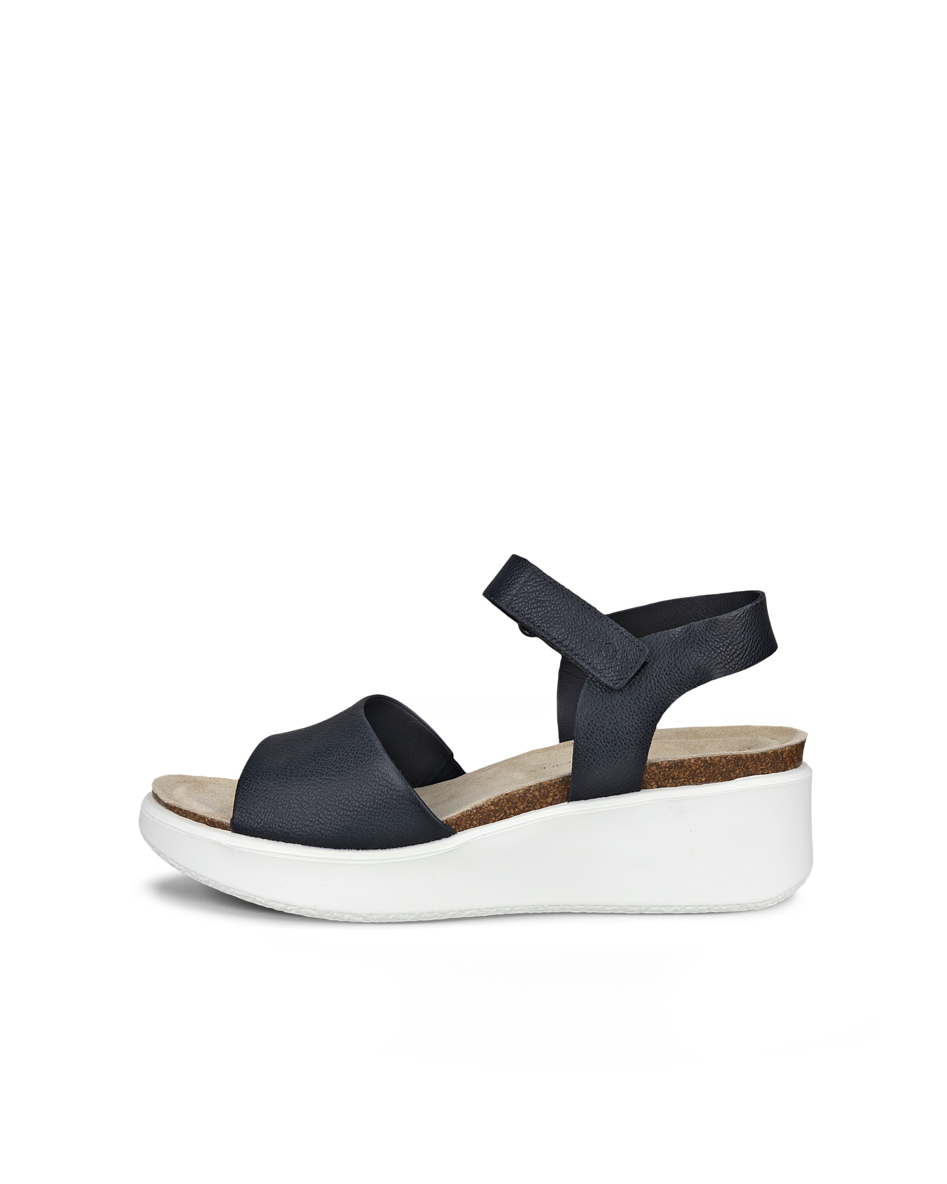 ECCO FLOWT WEDGE CORK - Crna - Outside