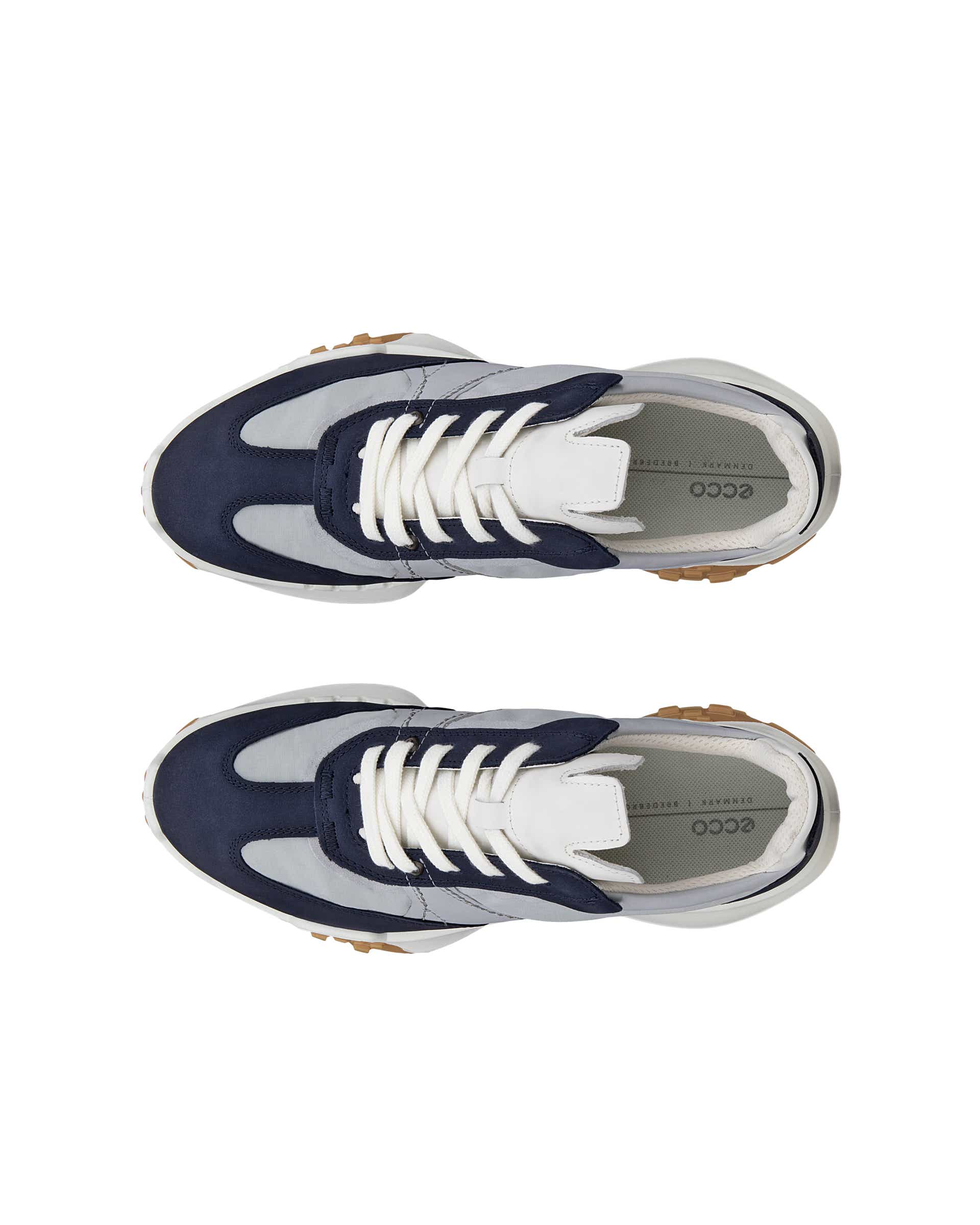 ECCO® Retro Sneaker Dames leren sneaker - Veelkleurig - Top left pair