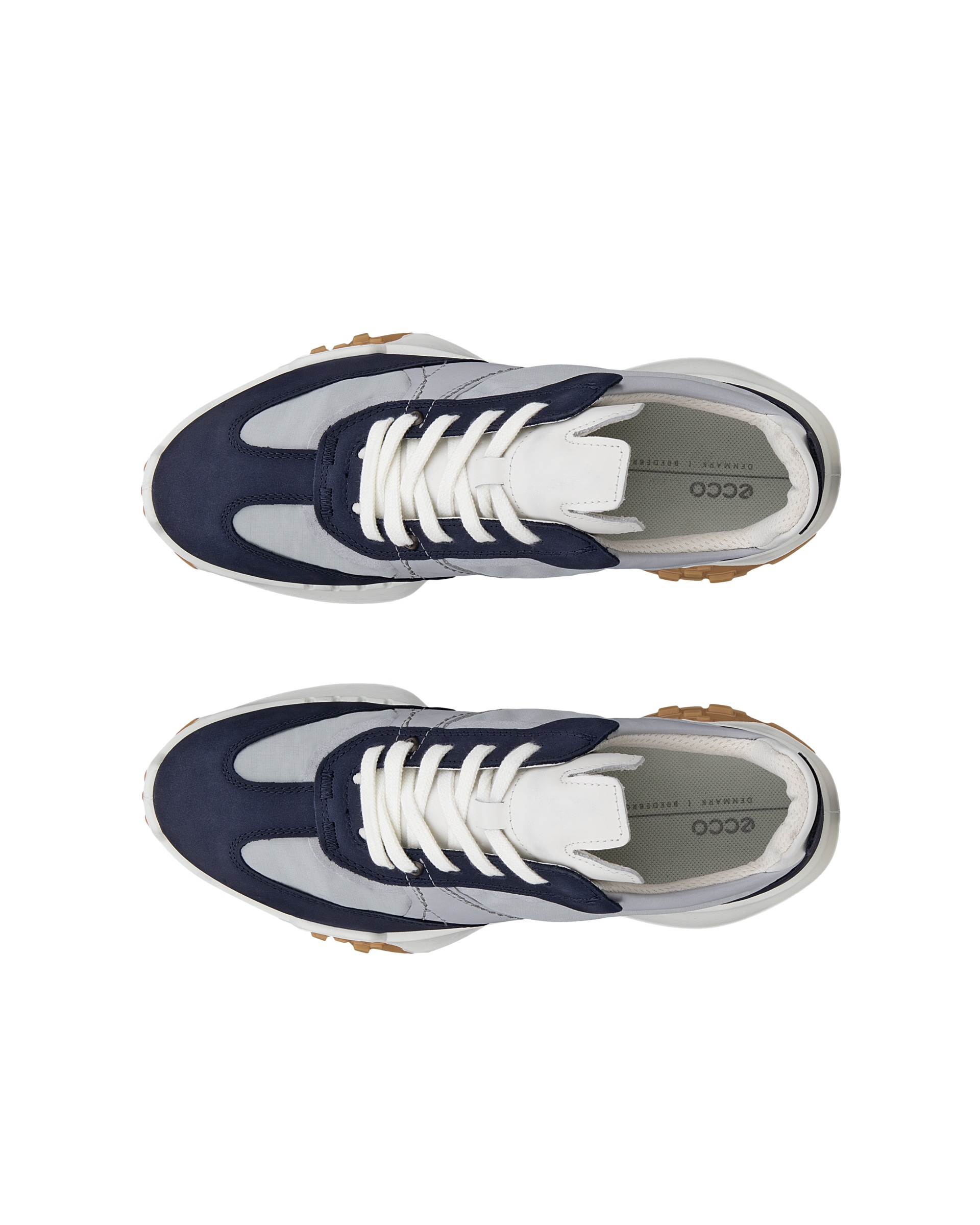 ECCO® Retro Sneaker Dames leren sneaker - Veelkleurig - Top left pair