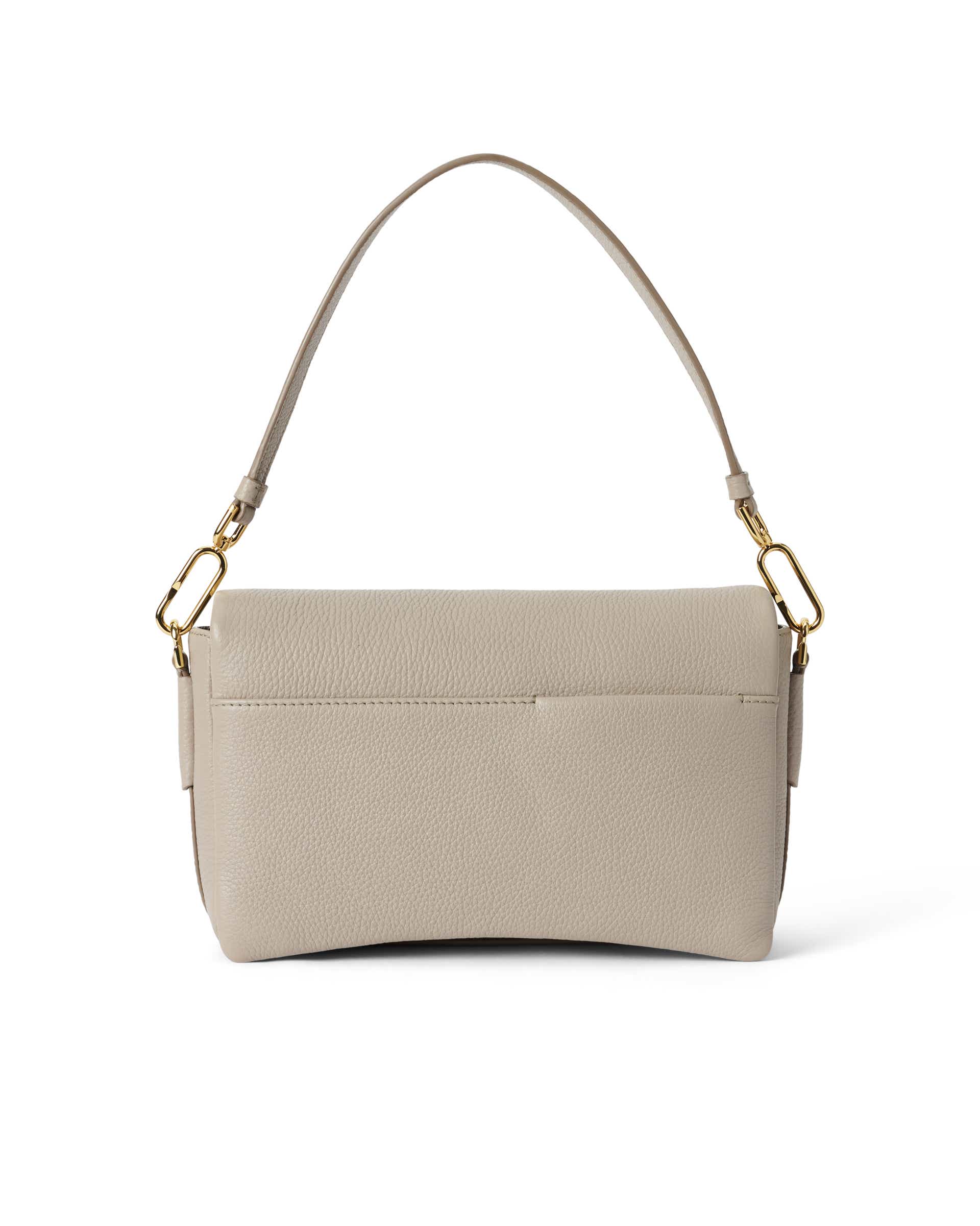 ECCO PINCH BAG L SOFT PEBBLED レザークロスボディバッグ | ベージュ ECCO PINCH BAG L SOFT PEBBLED レザークロスボディバッグ | ベージュ