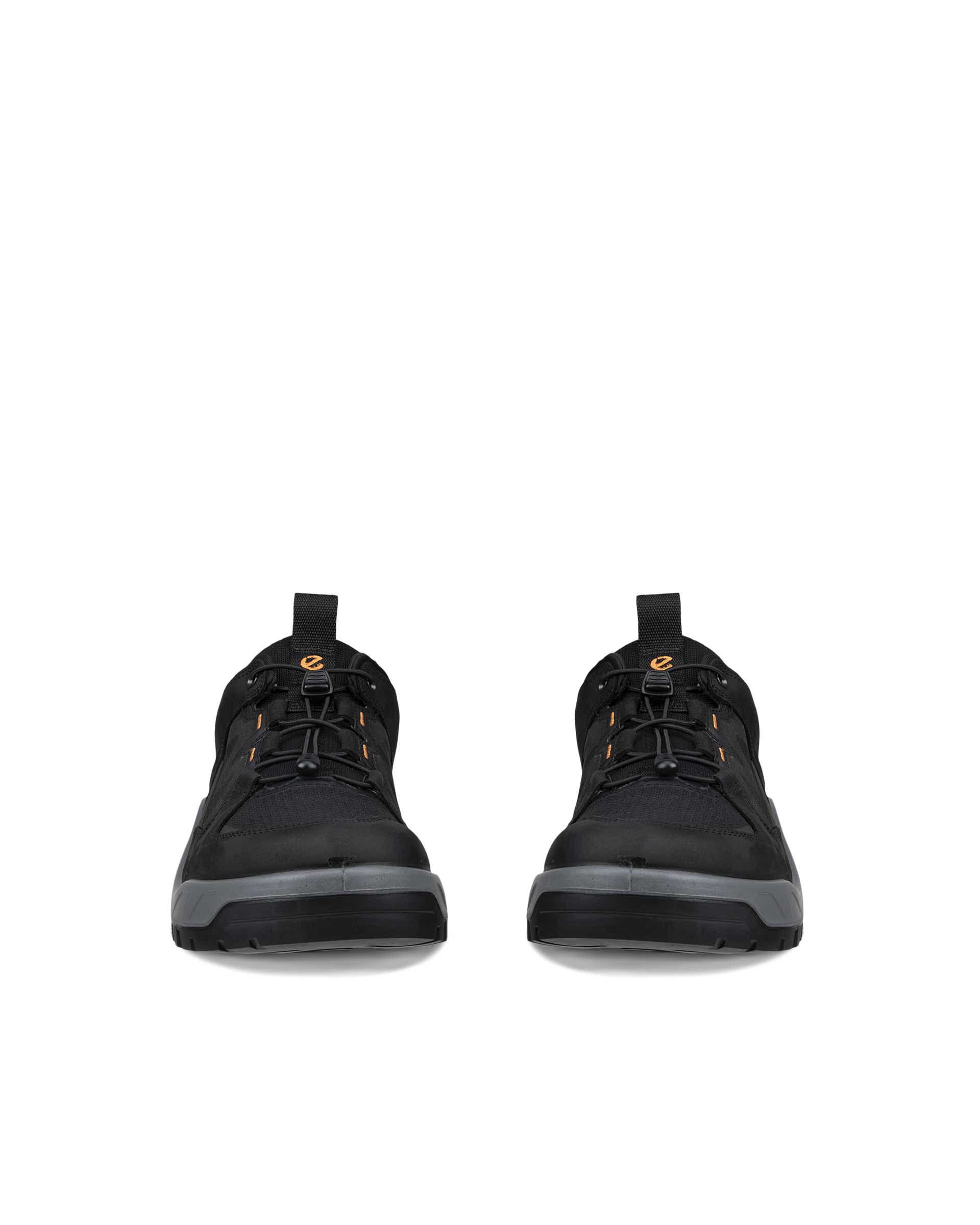ECCO OFFROAD MEN メンズ レザーサンダル - ブラック - Front pair