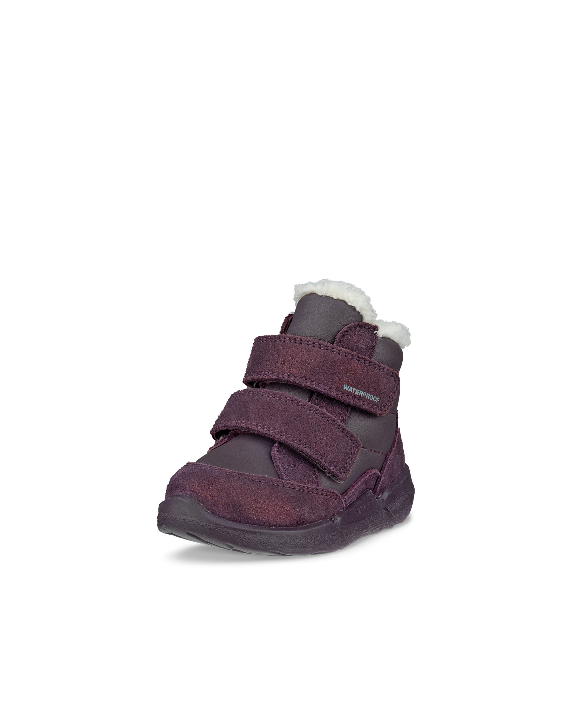 ECCO® BIOM 2.2 INFANT vinterstøvle i vandtæt i ruskind til børn - Lilla - Outside