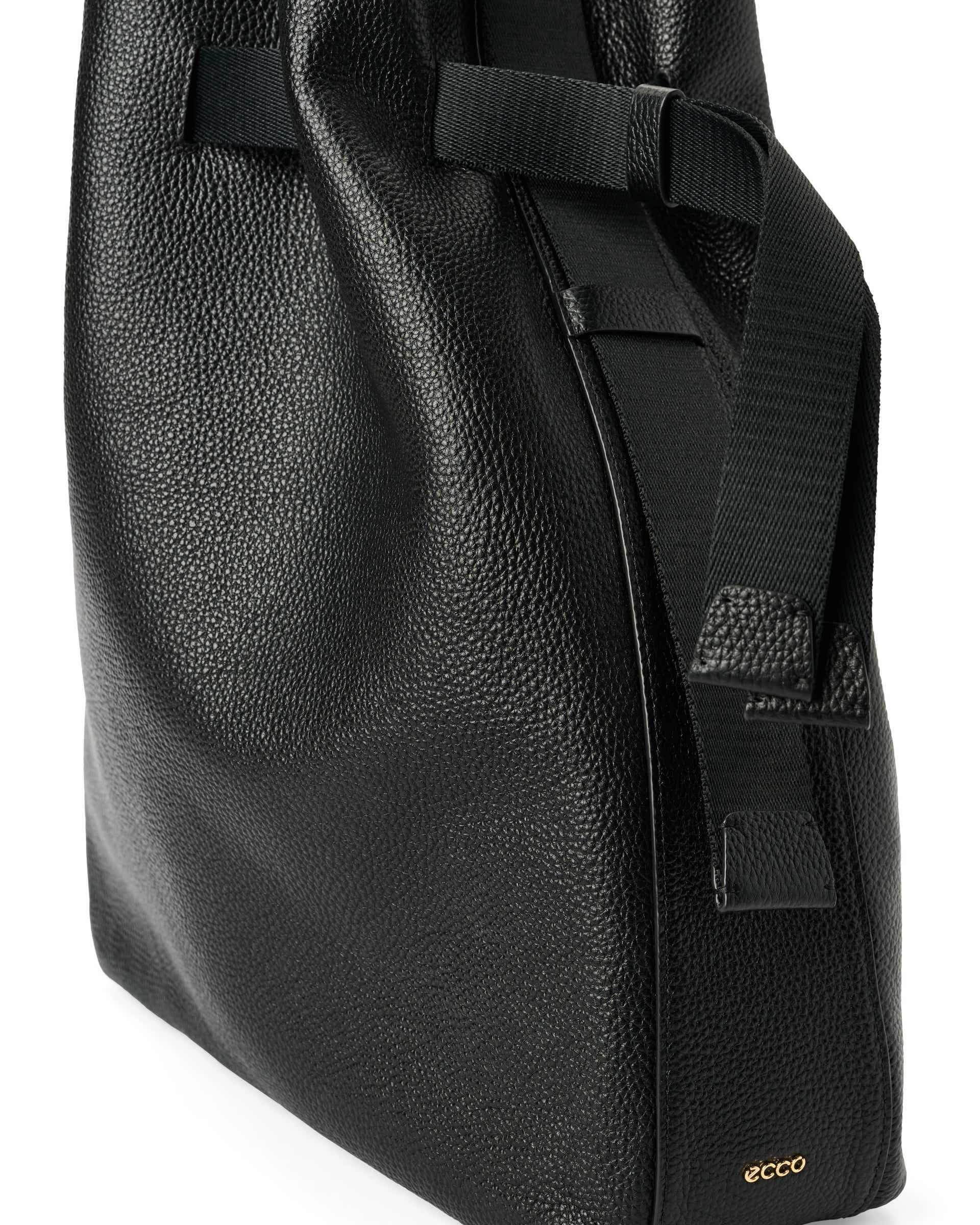ECCO® Sail Sac hobo en cuir - Noir - Detail-2