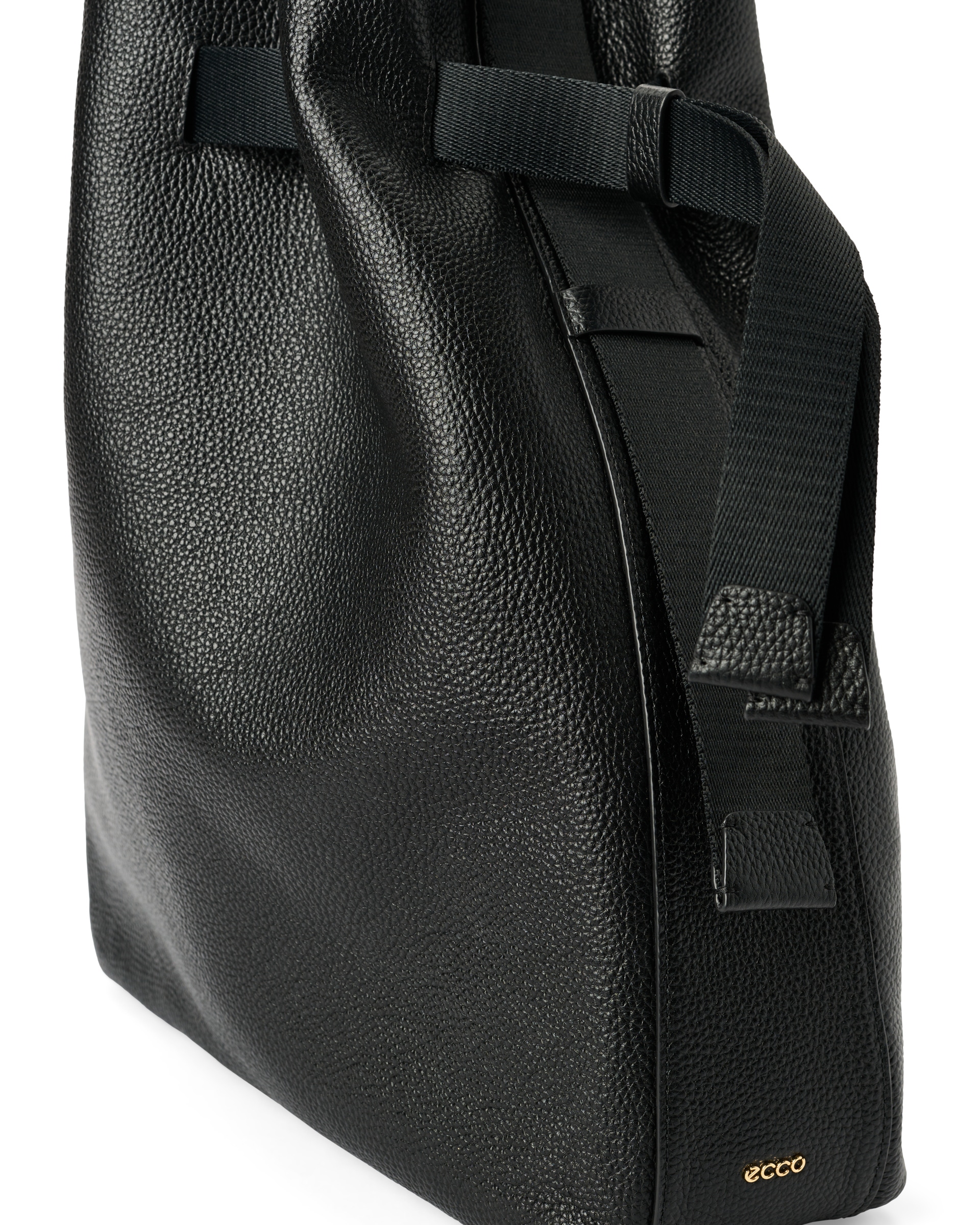 ECCO® Sail Sac hobo en cuir - Noir - Detail-2