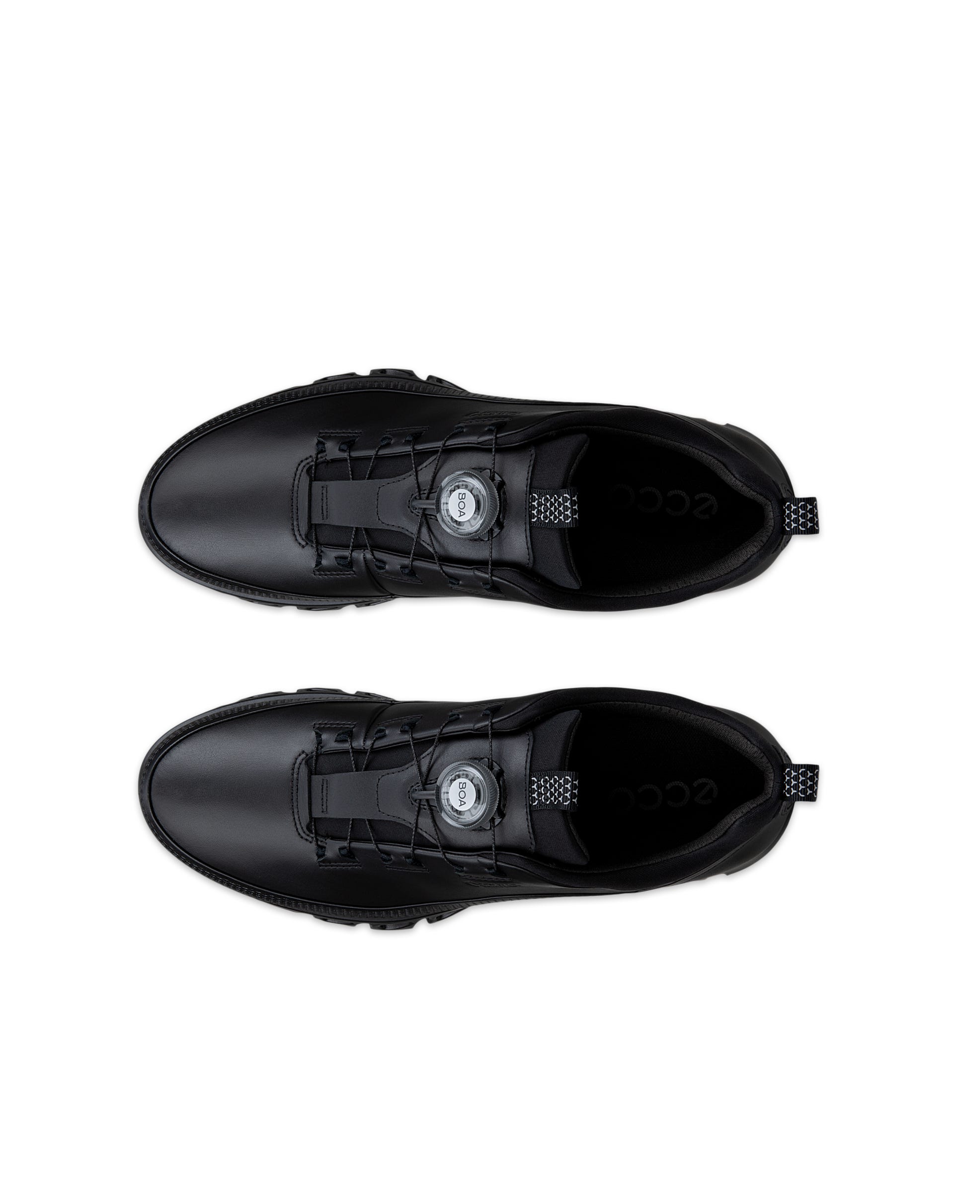 ECCO MULTI-VENT BOA MEN'S SNEAKER - Black - Top left pair