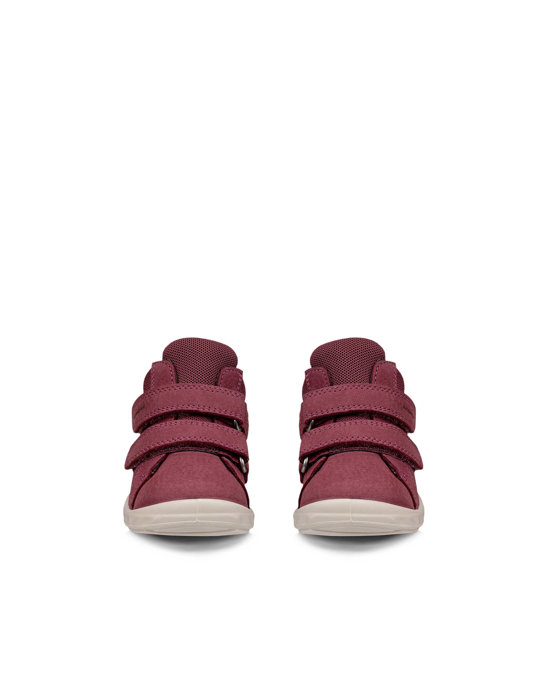 ECCO® SP.1 LITE INFANT Kinder Nubukneaker mit Klettverschluss - Rosa - Front pair