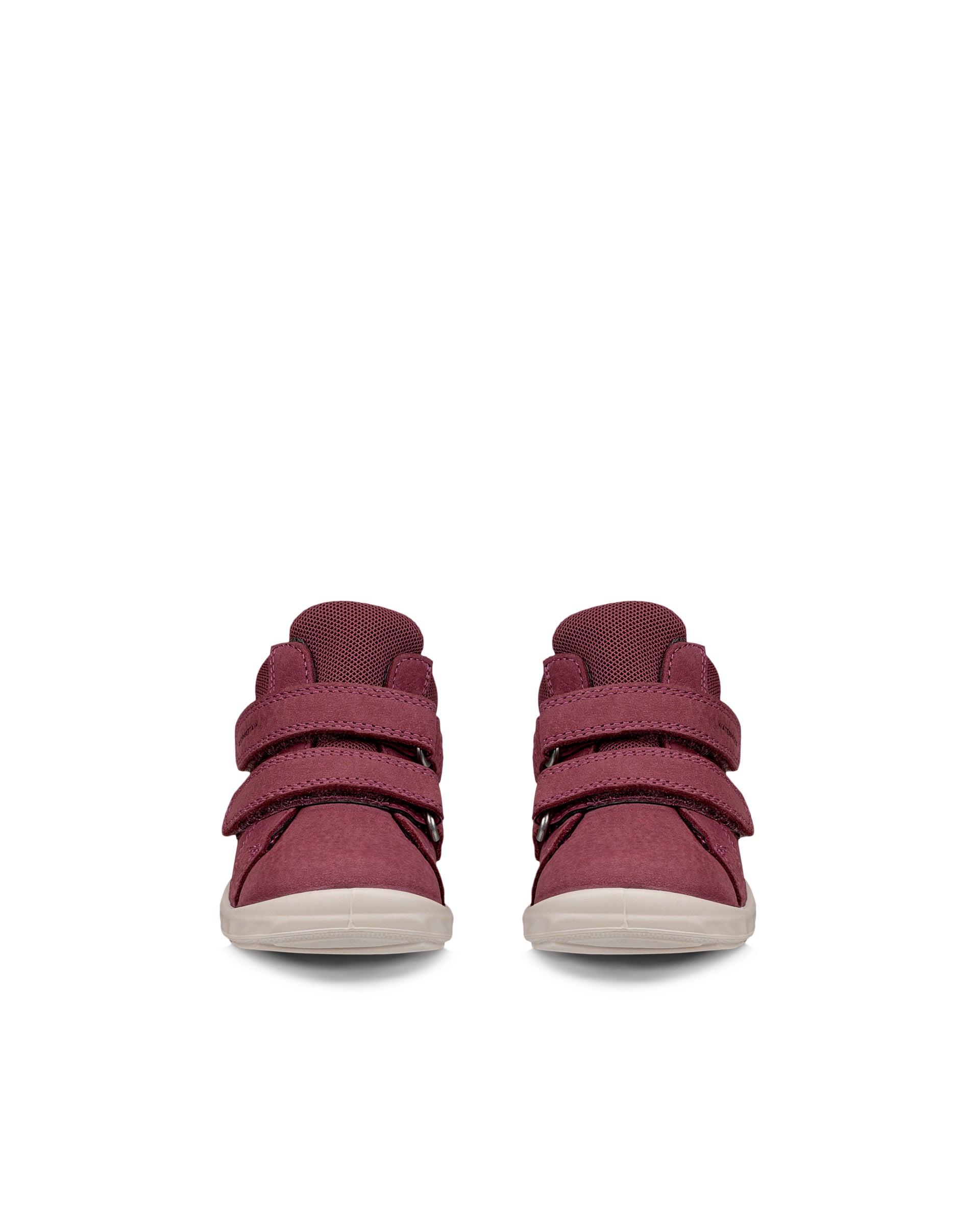 ECCO® SP.1 LITE INFANT Kinder Nubukneaker mit Klettverschluss - Rosa - Front pair