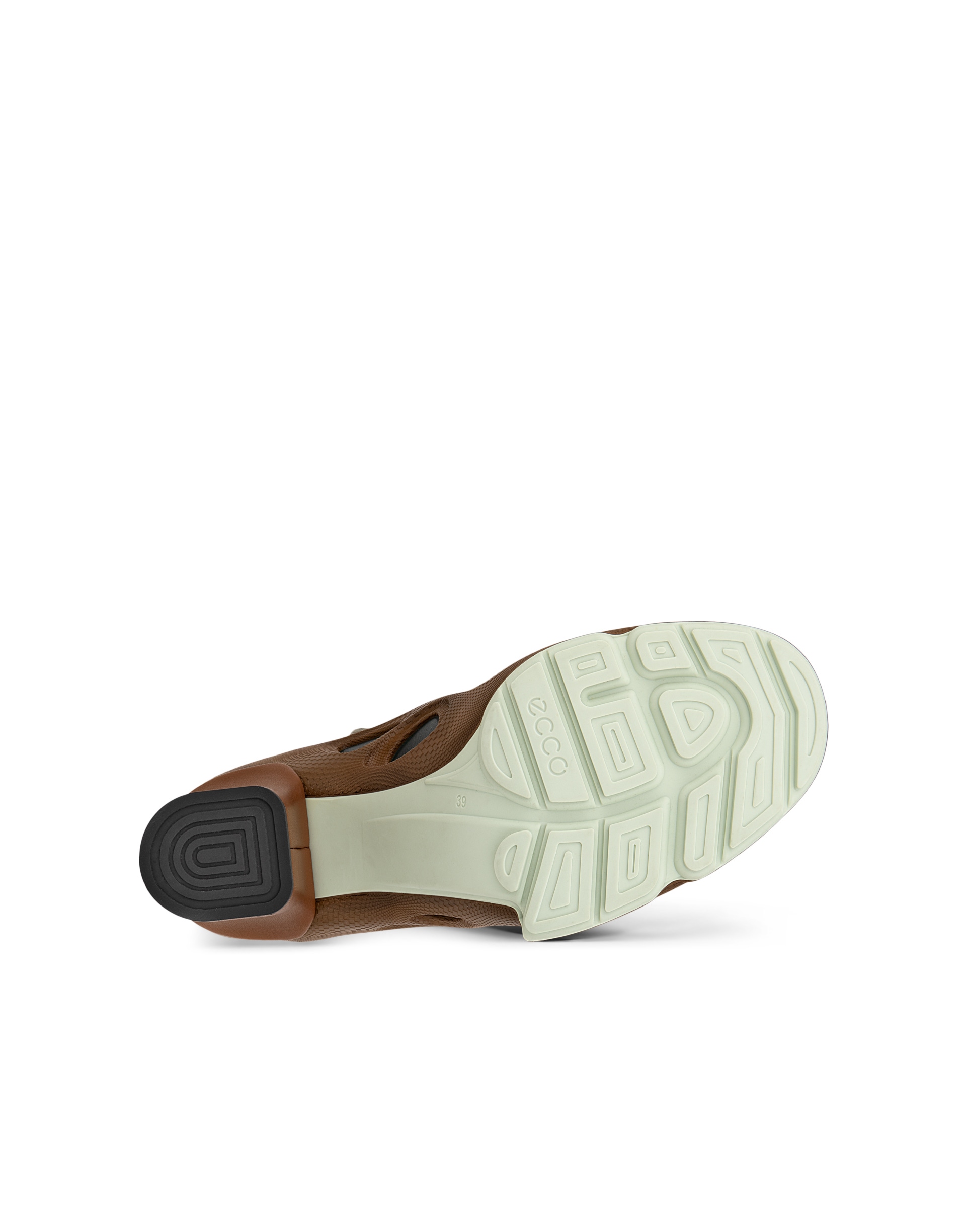 Women's ECCOยฎ BIOM C 65 High-Heeled Shoe - Brown - Sole